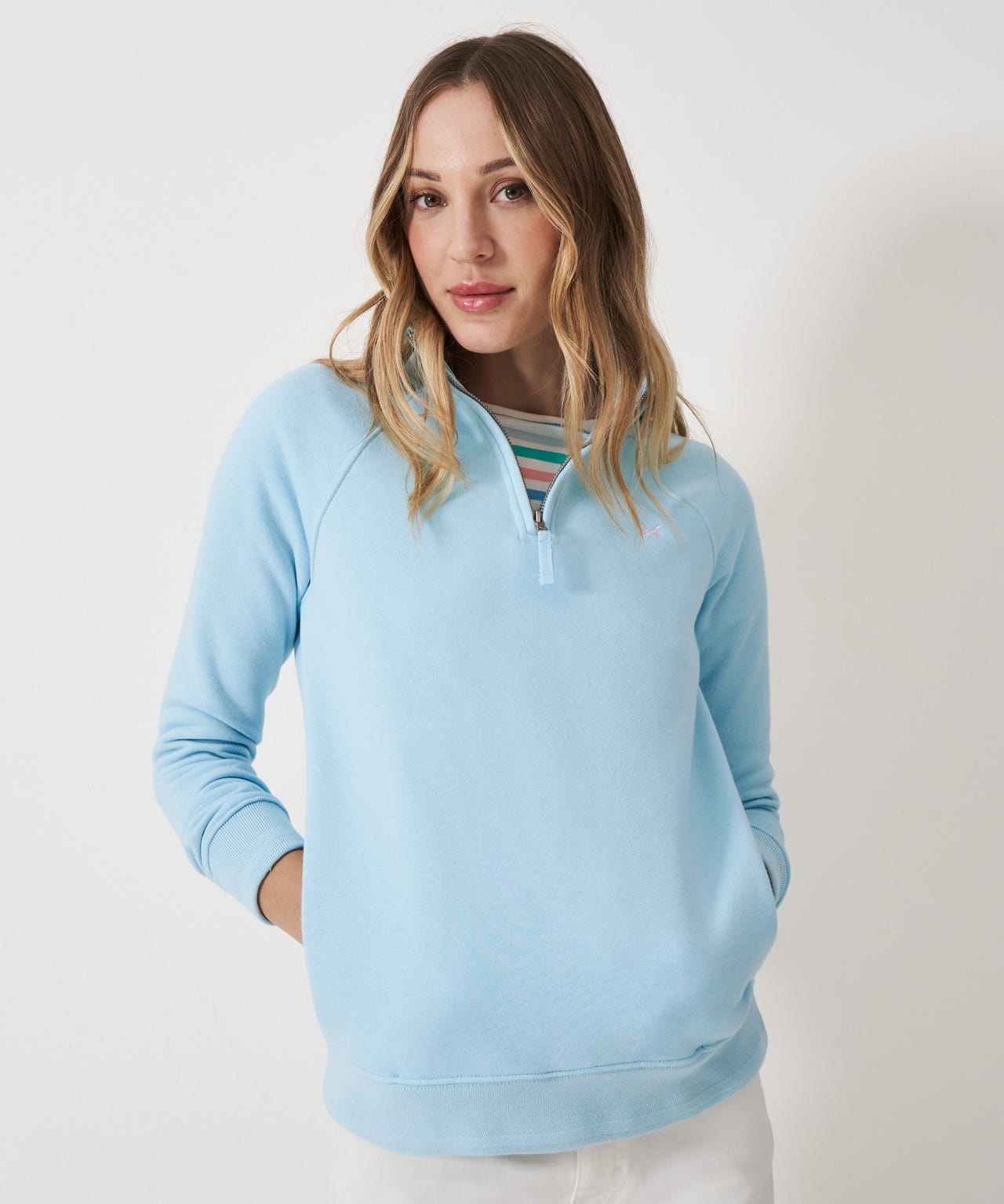 Crew Clothing - Half Zip Sweatshirt