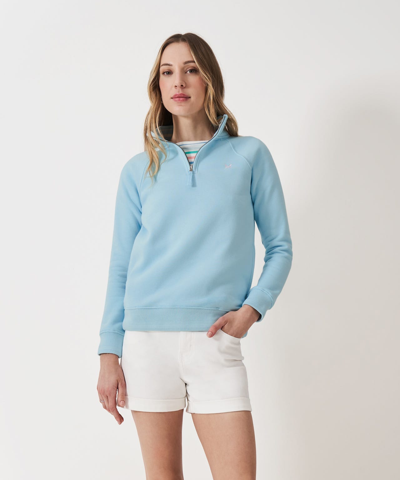 Crew Clothing - Half Zip Sweatshirt
