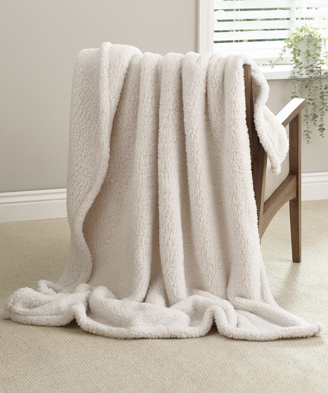 Pack of 2 Sherpa Throws