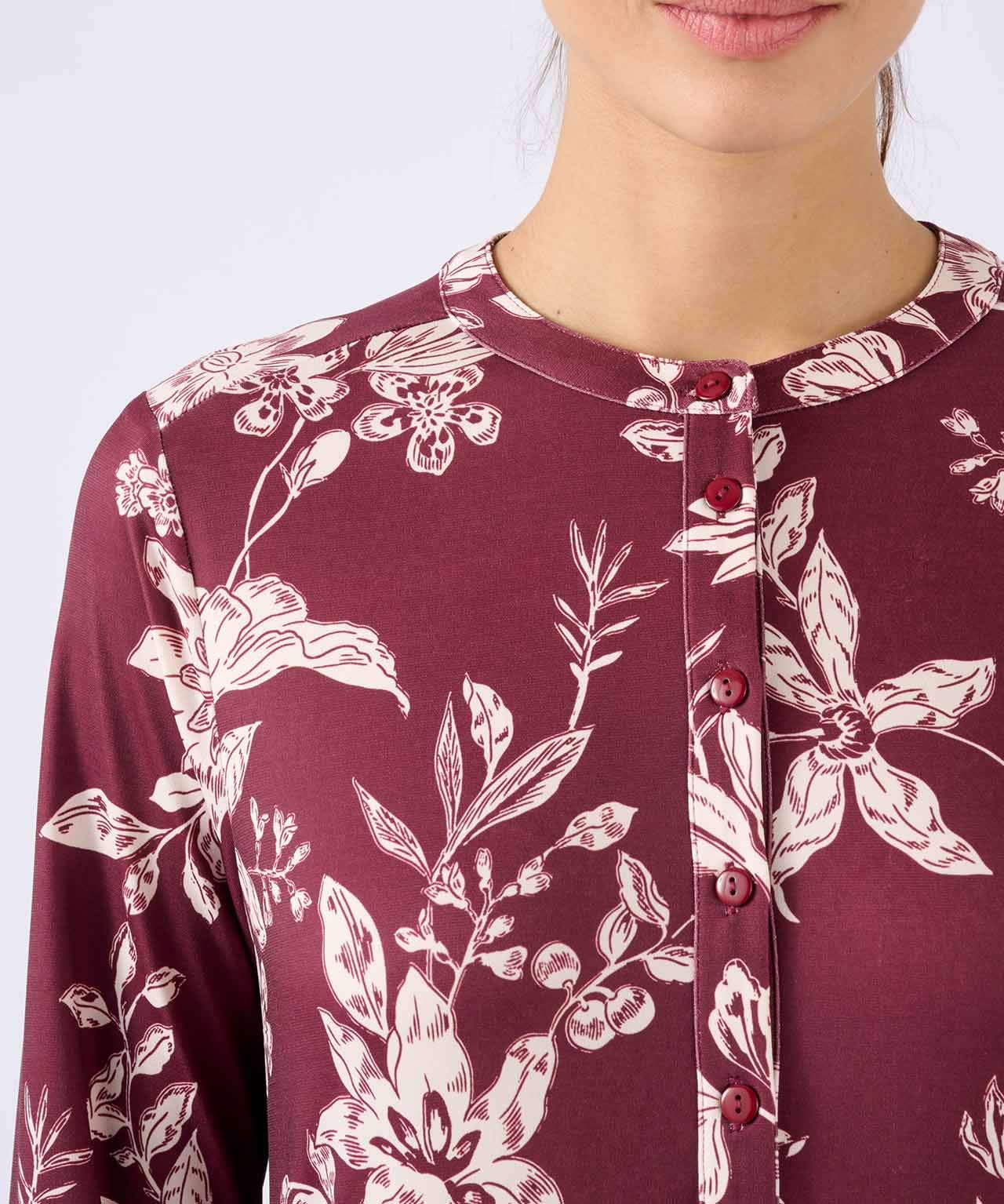 Floral Jersey Tiered Dress