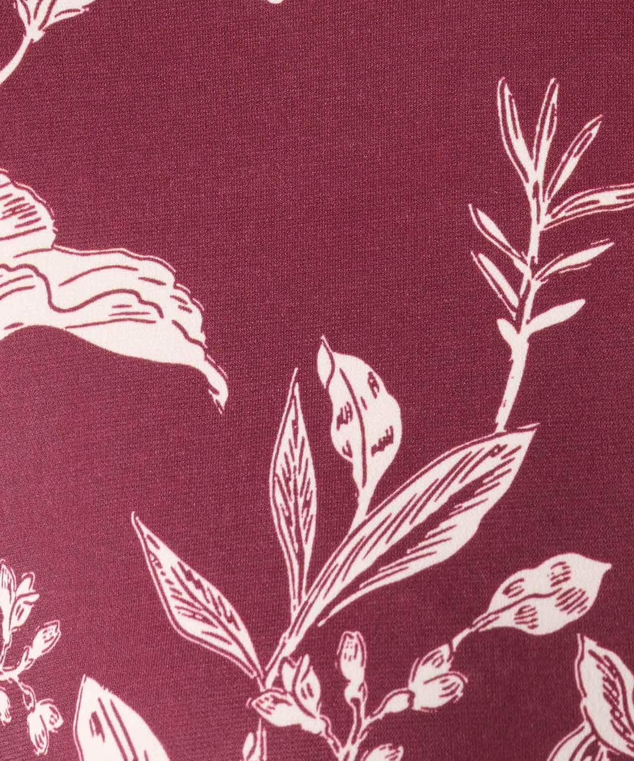 Floral Jersey Tiered Dress