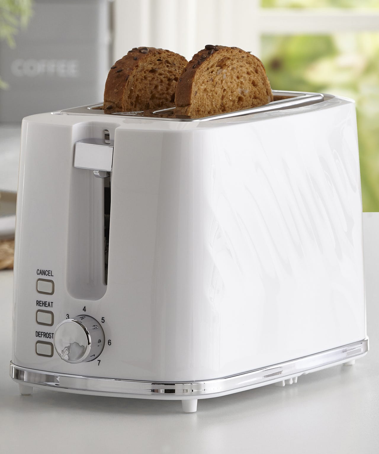 Swan Wave 2 Slice toaster