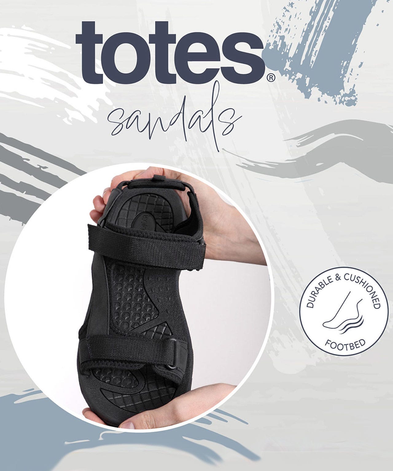 Totes - Mens Walking Sandal