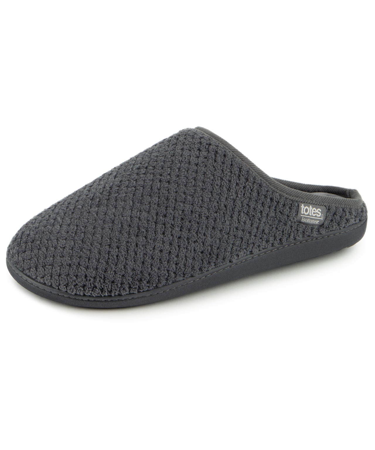 Totes - Isotoner Mens Popcorn Mule Slipper