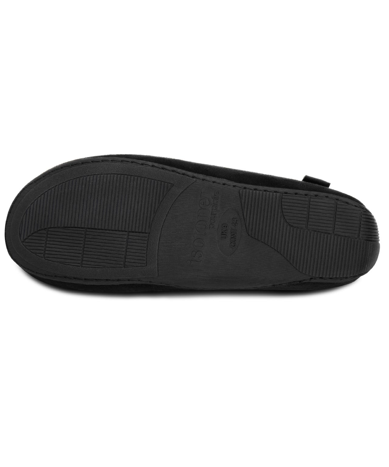 Totes Isotoner Mens Smart Moccasin Slipper