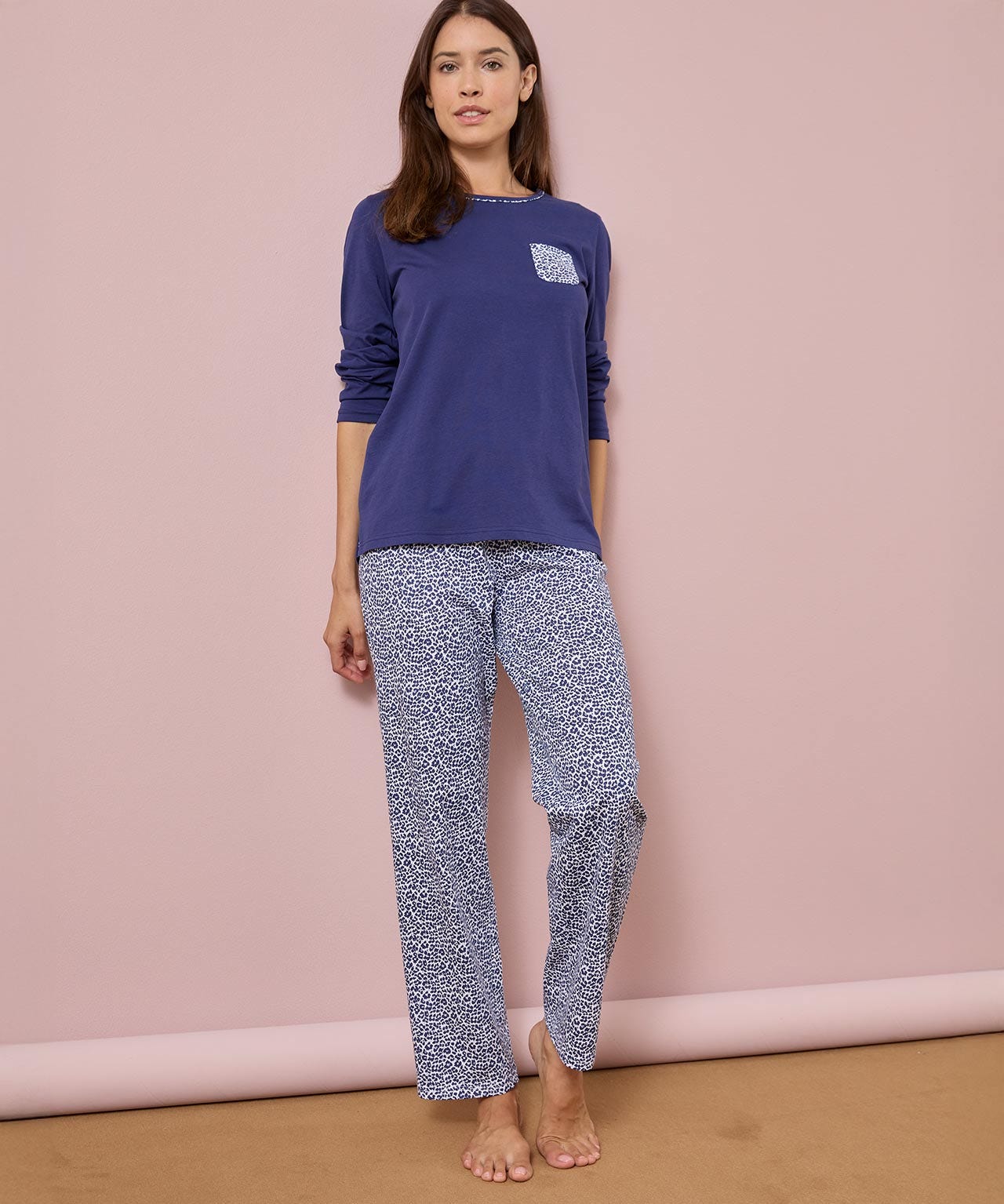 Jersey Animal Print Pyjamas