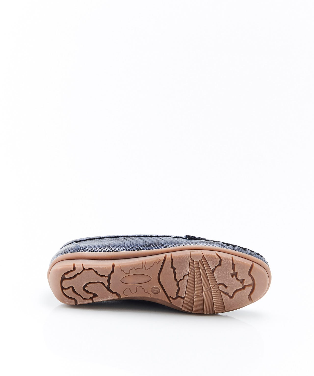 Reptile Print Moccasin Loafer