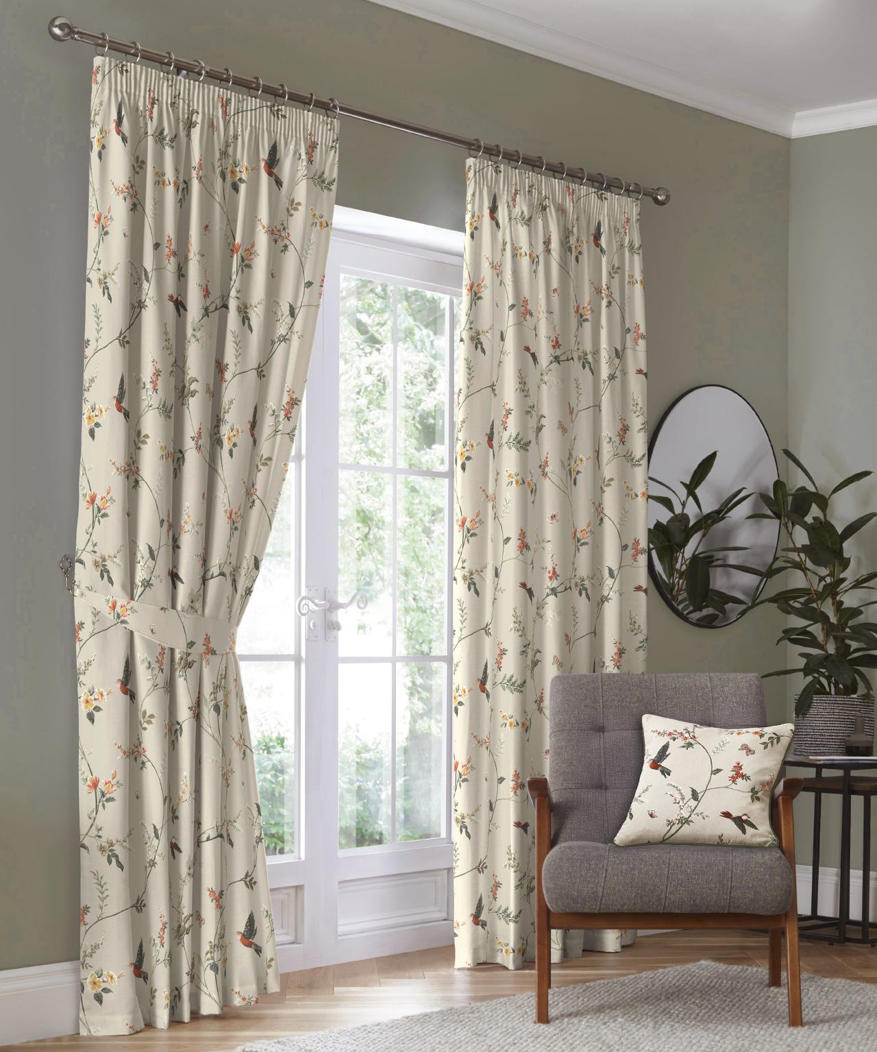 Darnley Floral Curtains