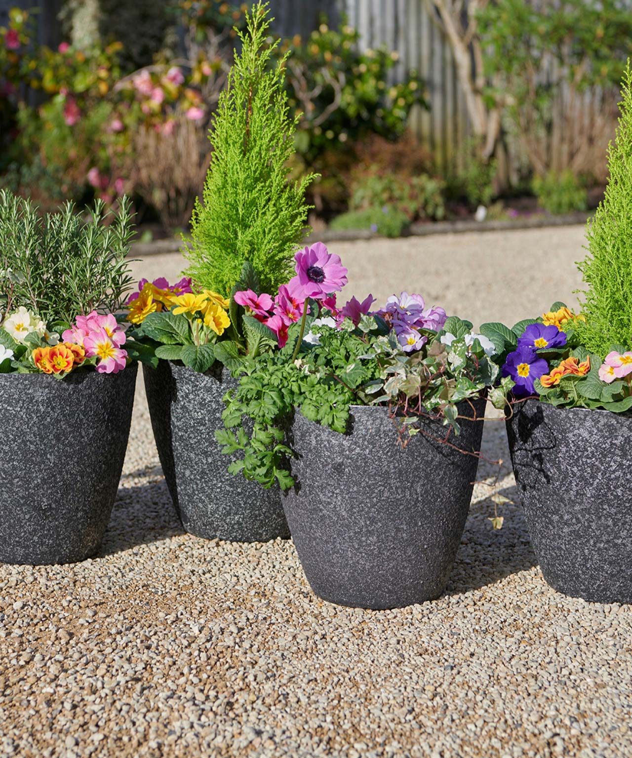 Antique Planters 4 Pack