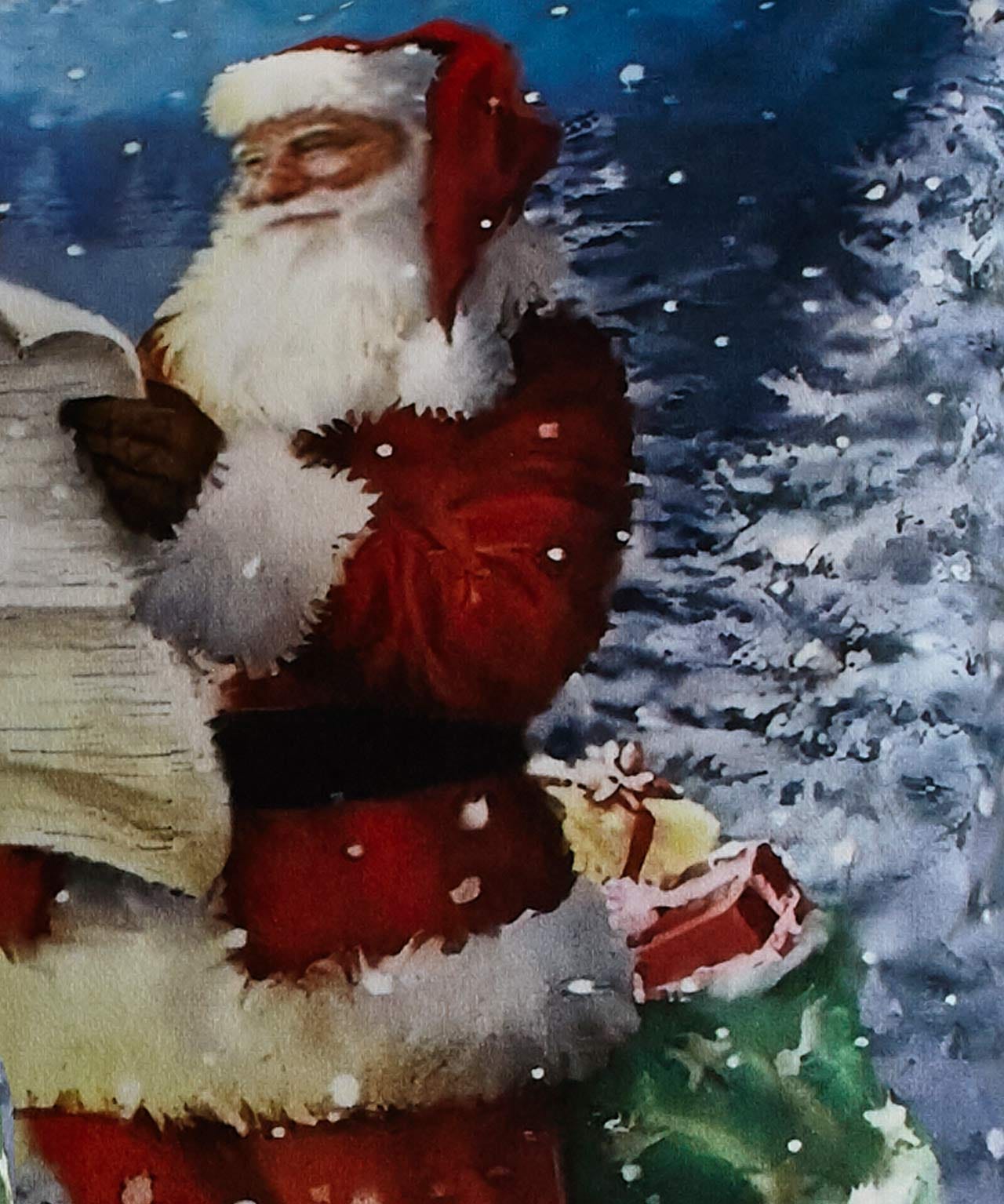 Pack of 2 Santa Cushion Covers