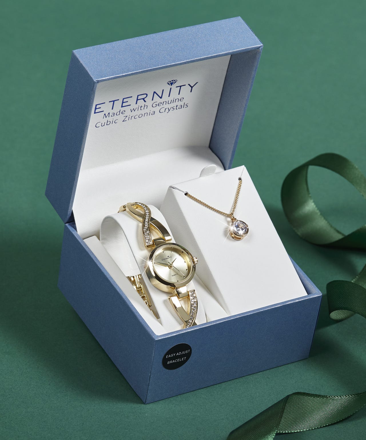 Eternity Watch & Necklace Set
