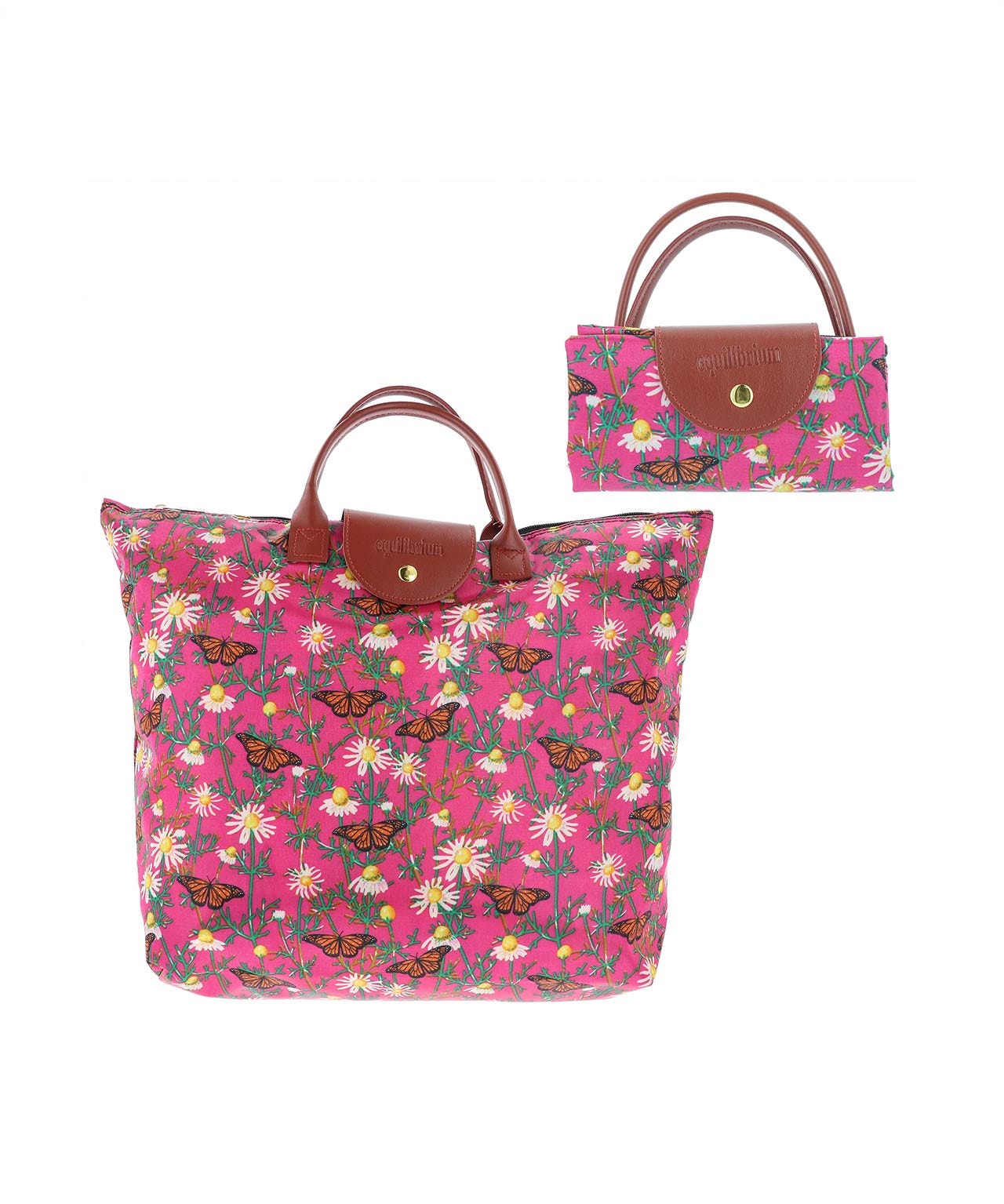 Wipeable Folding daisy bag