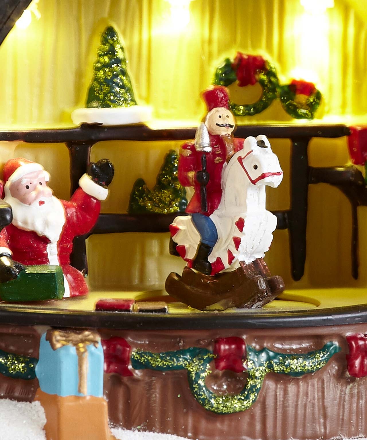 Lit Christmas Toy Shop