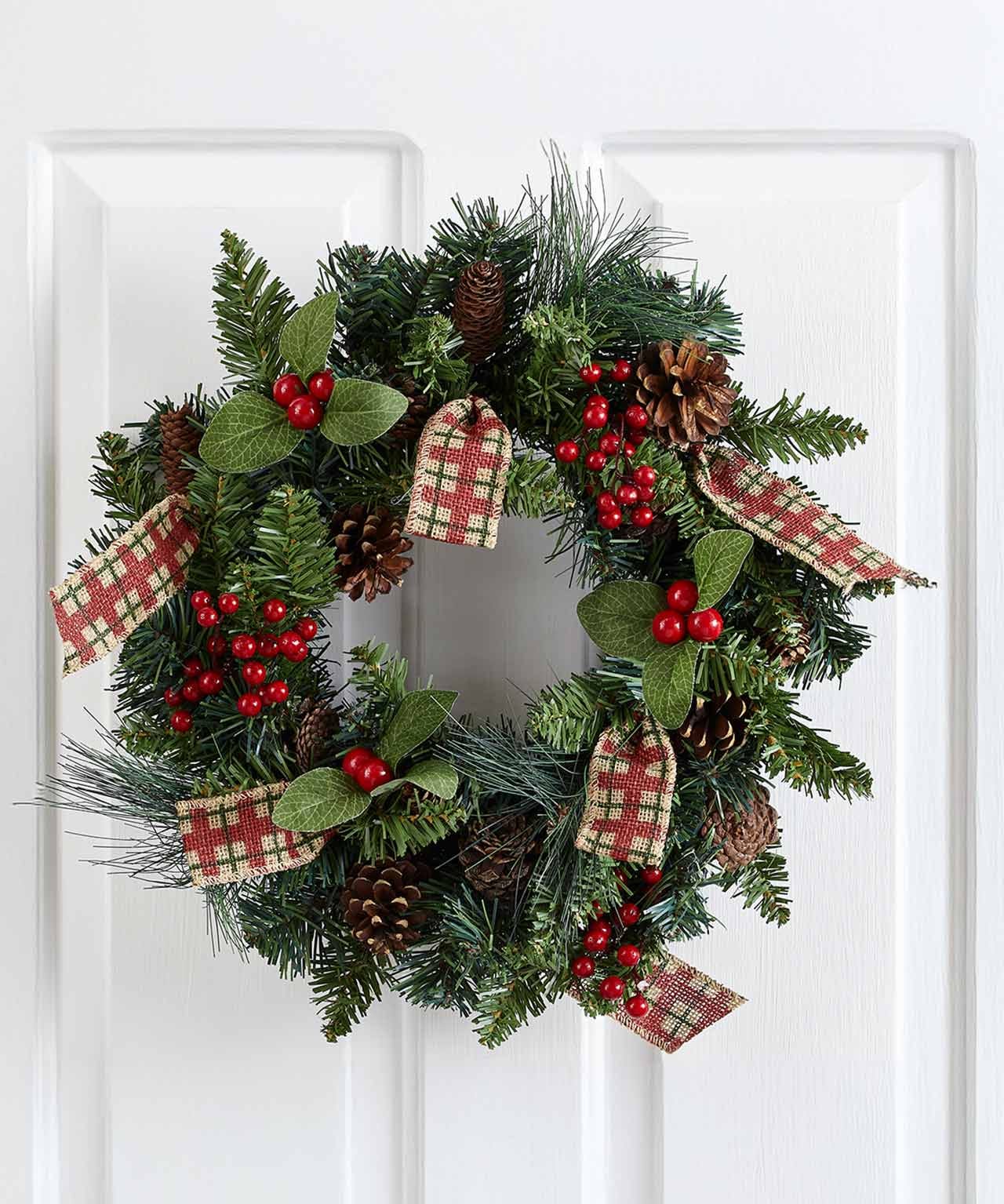 50cm Festive Wreath