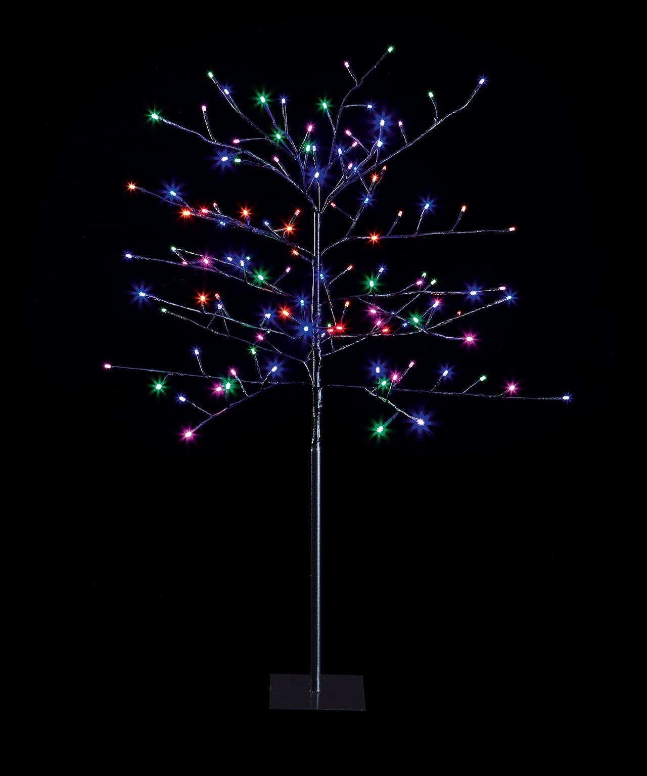 Tree with 100 Mixed LEDs