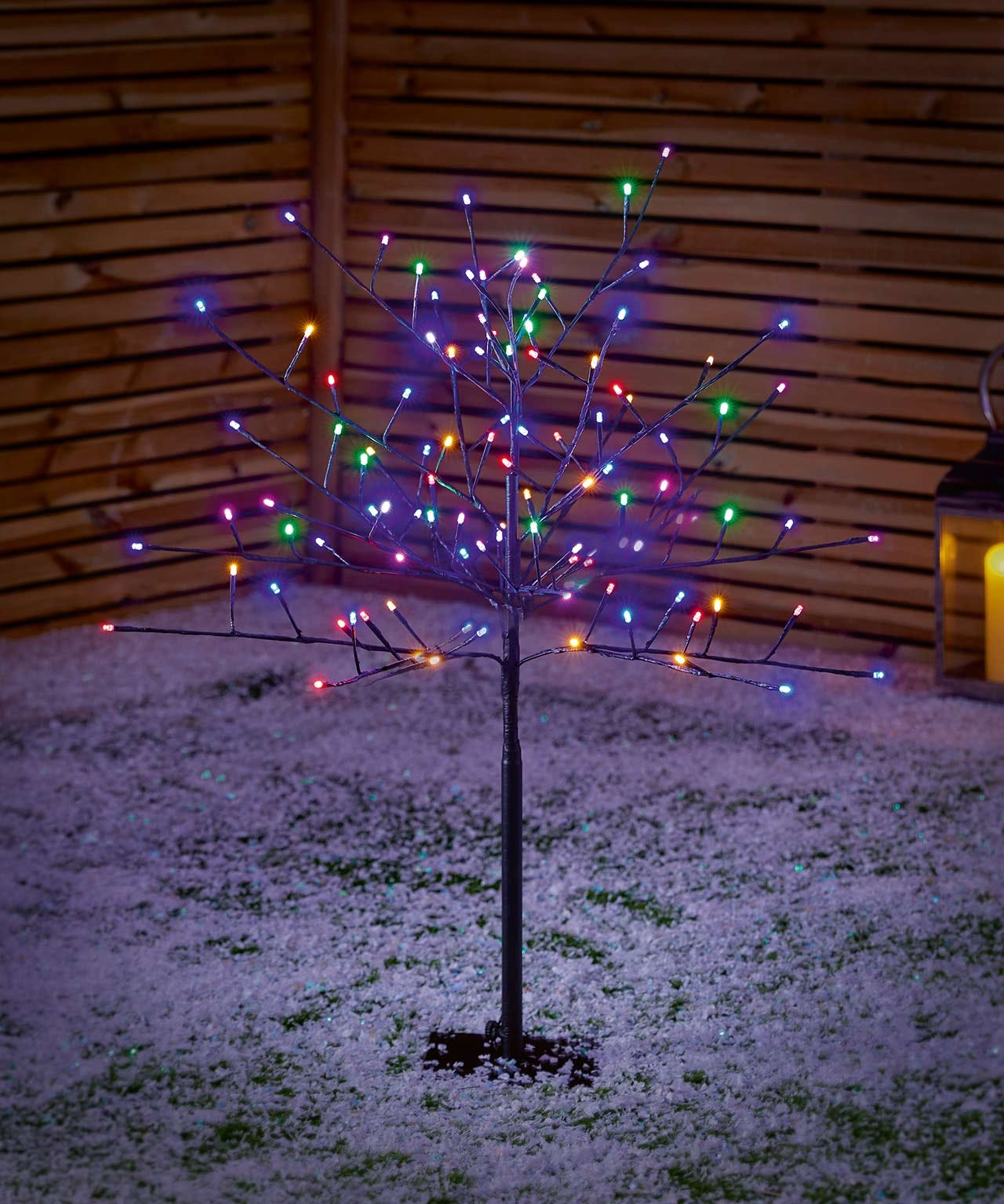 Tree with 100 Mixed LEDs