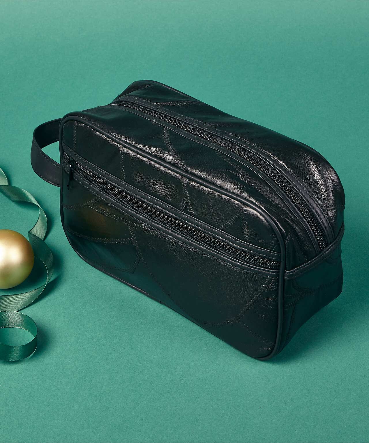 Leather Toiletries Bag