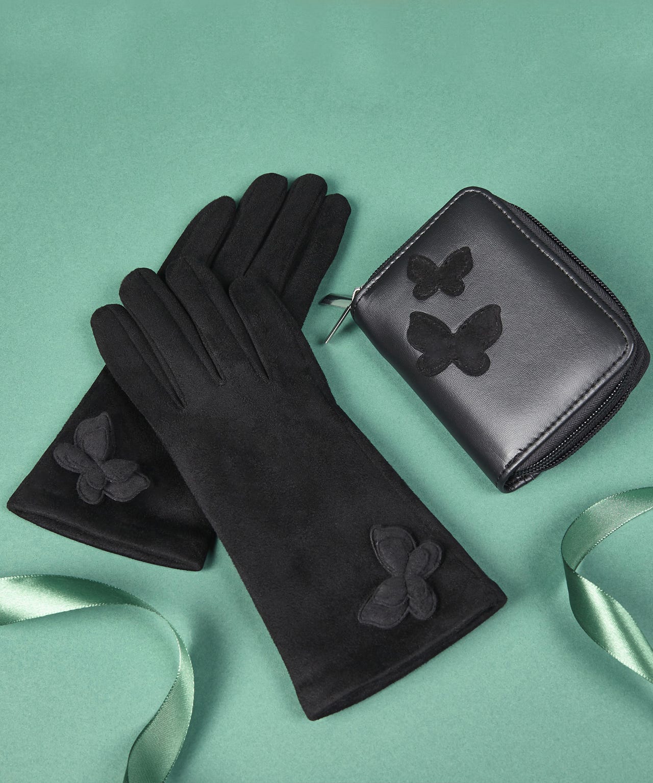 Butterfly Glove & Purse Set