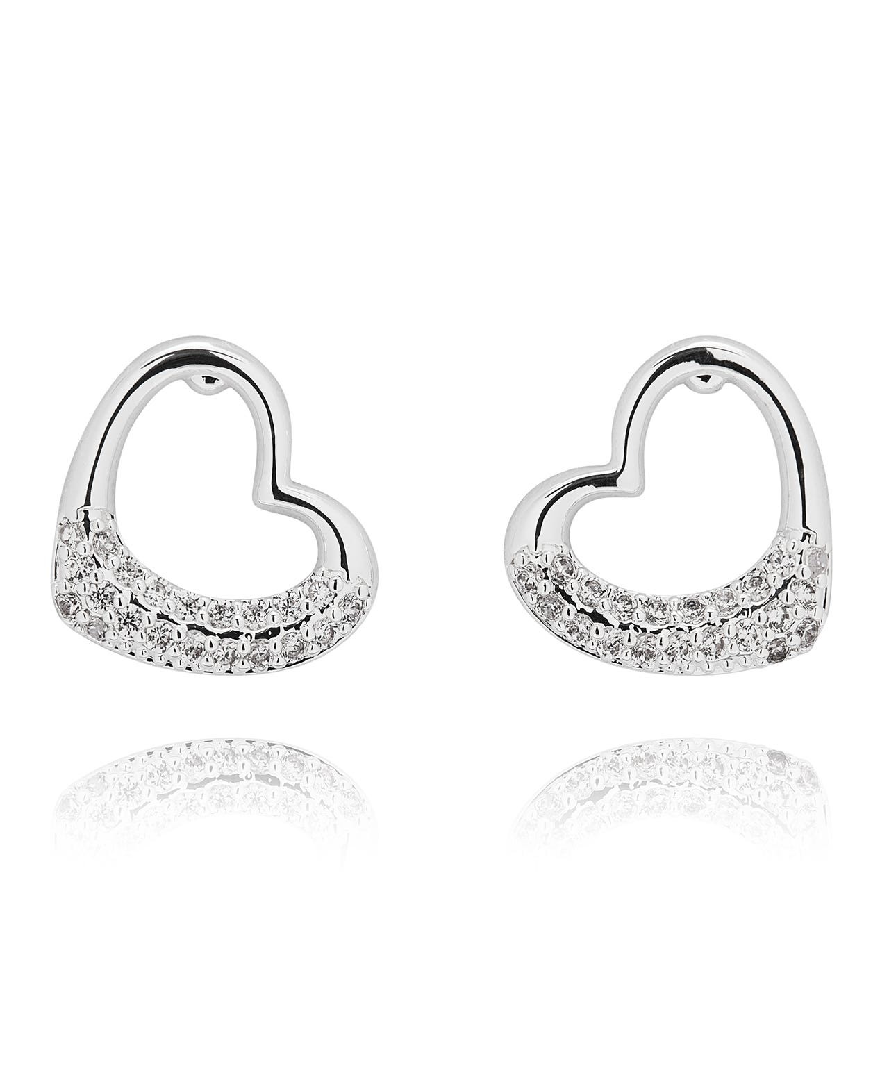 Heart Necklace and Earring Set