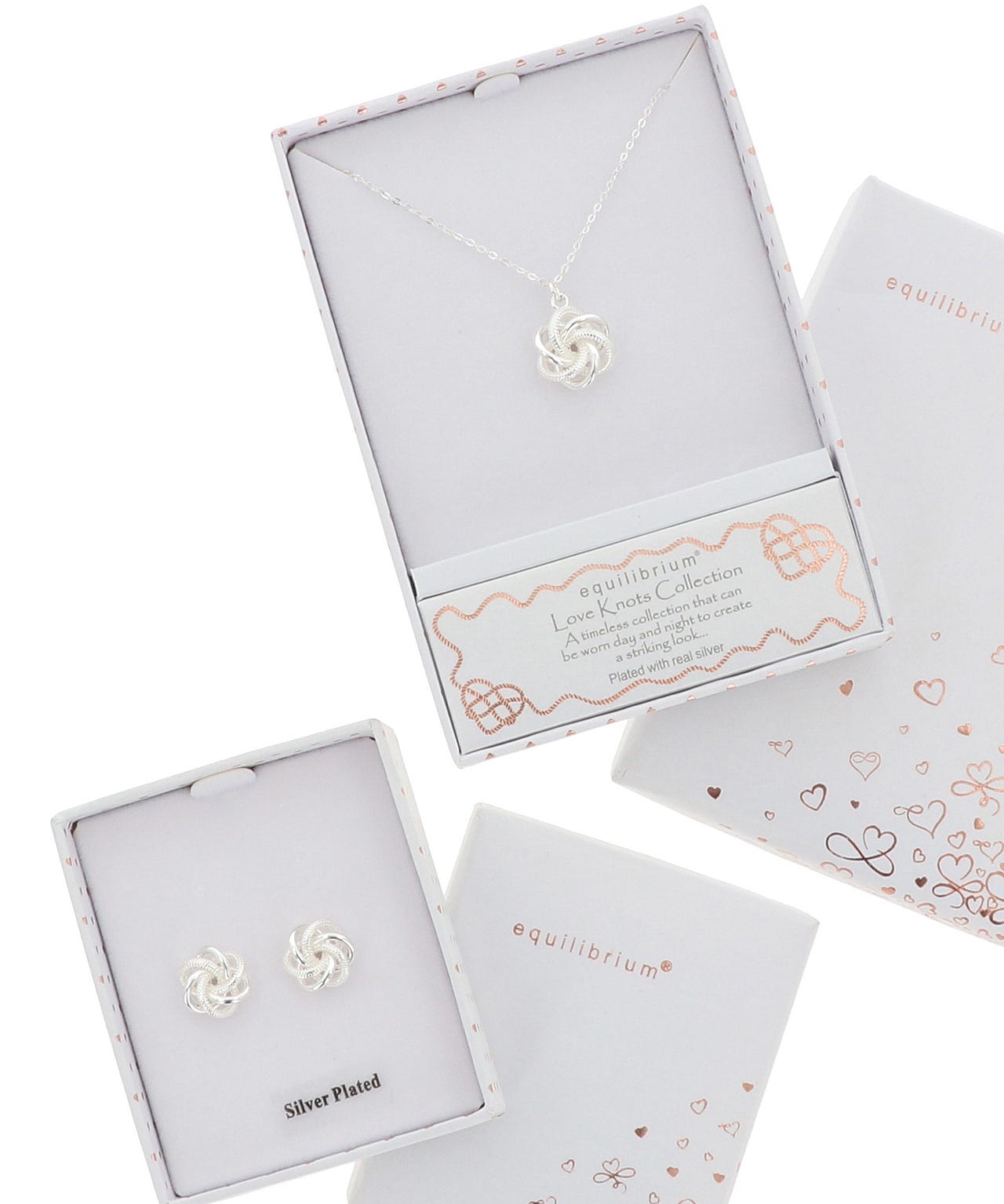 Knot Earrings & Necklace Set