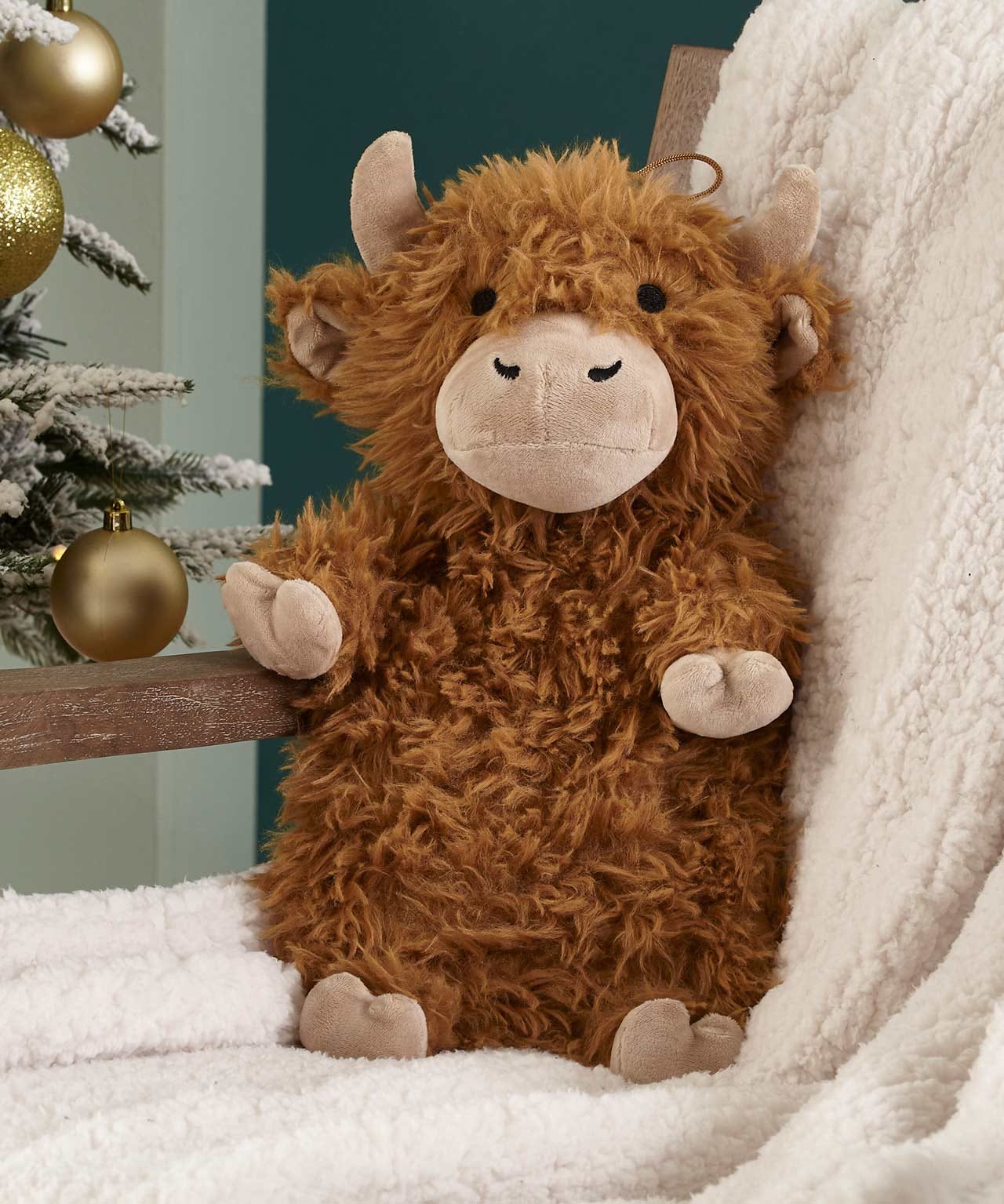 Highland Cow Hot Water Bottle