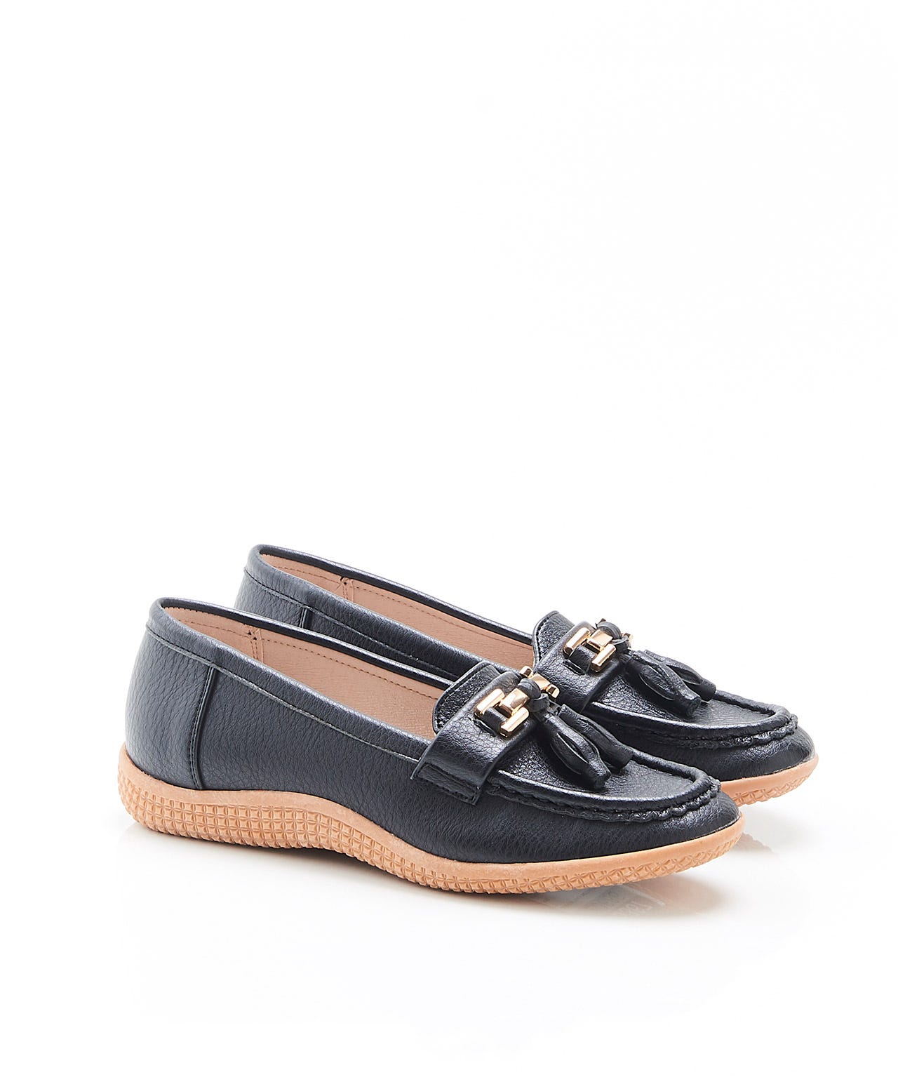 Cushion-walk Tassel Trim Loafer