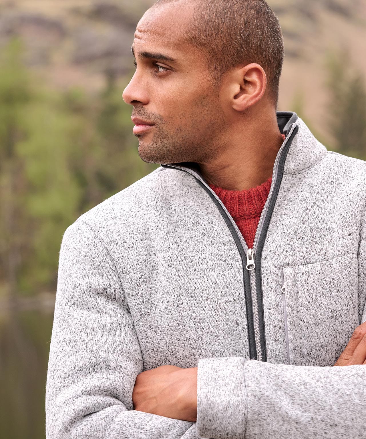 Brook Taverner Zip Through Fleece