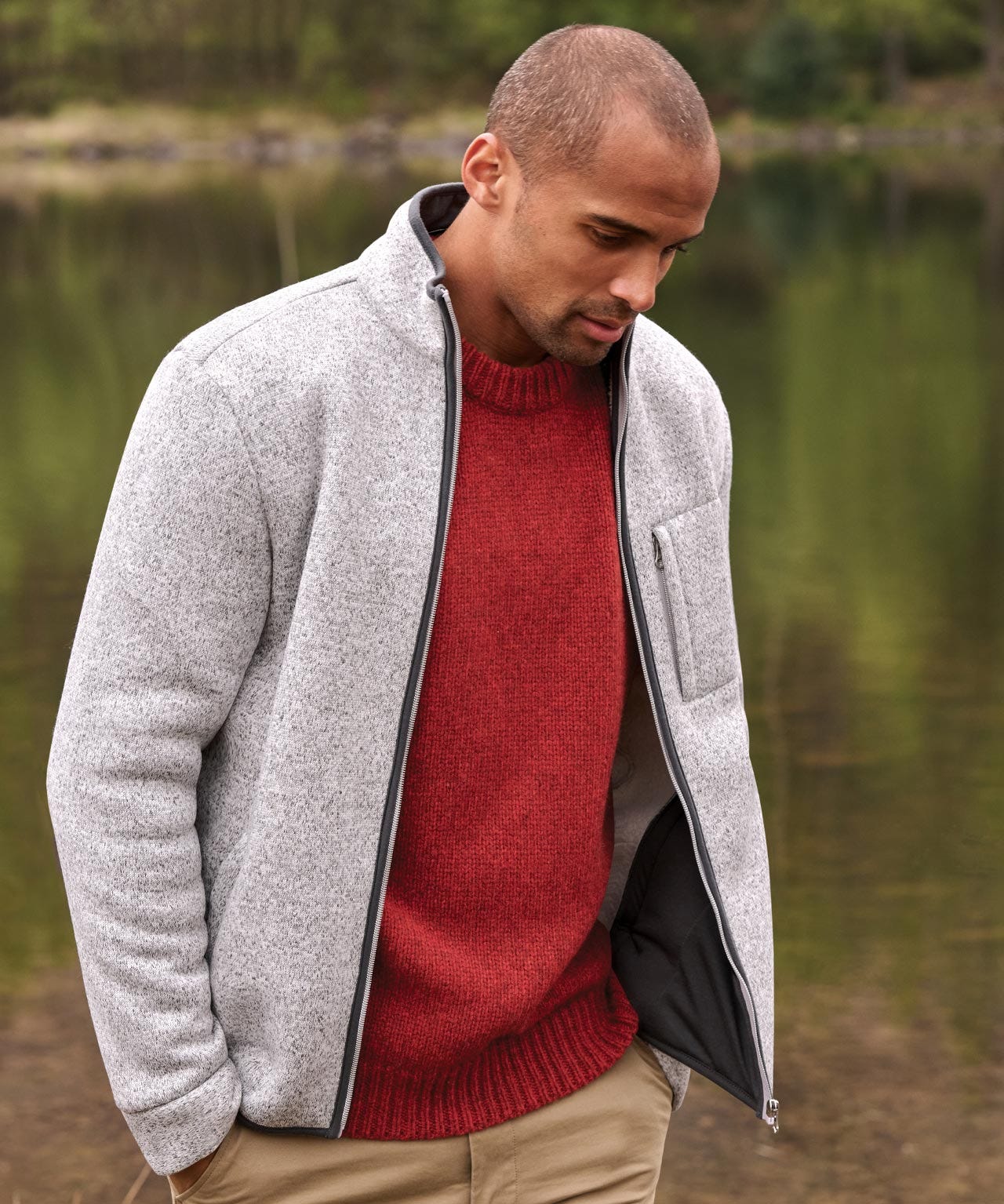 Brook Taverner Zip Through Fleece