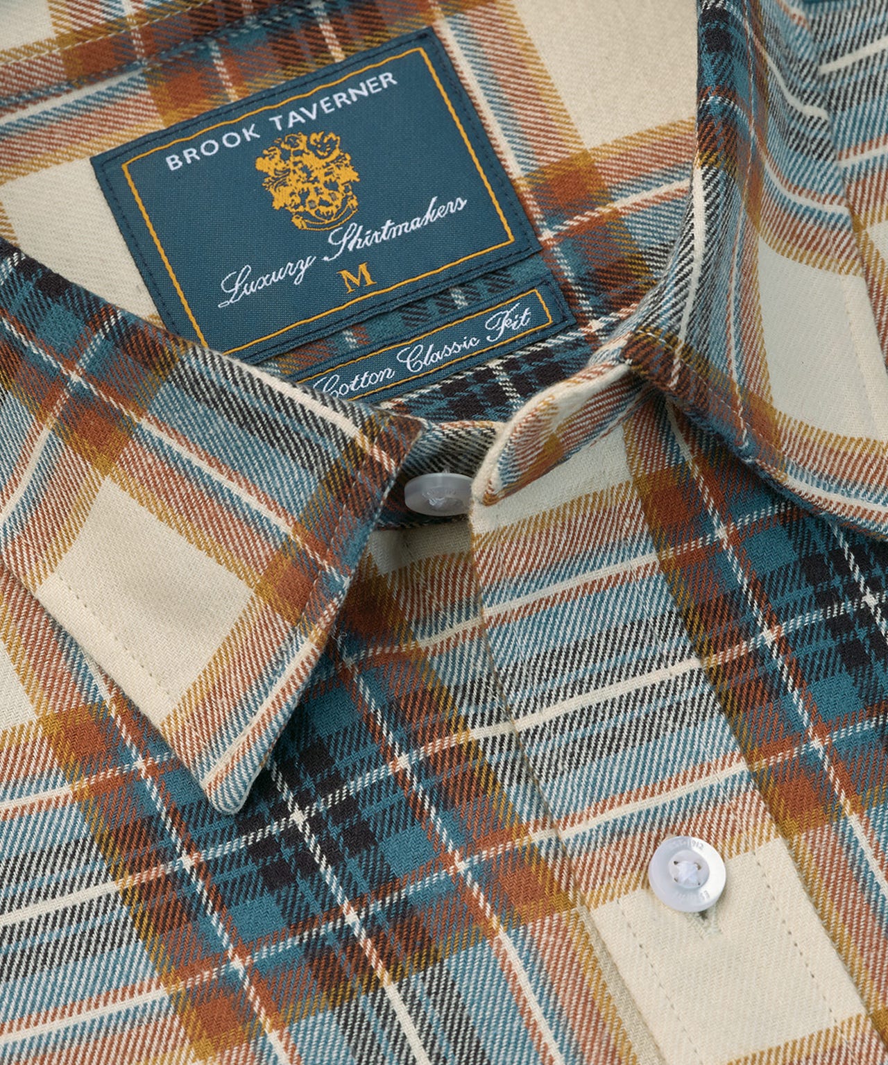 Brook Taverner Casual Check Long Sleeve Shirt