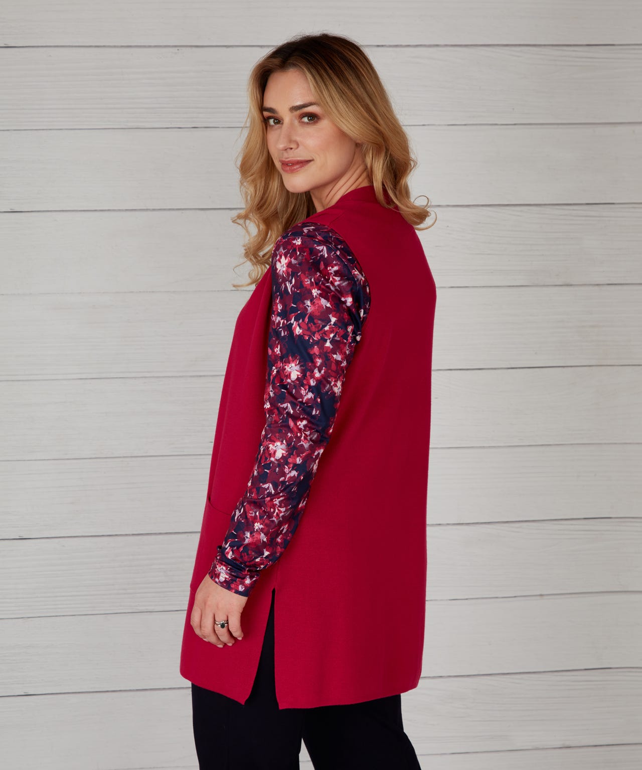 First Avenue Knitted Cardigan Waistcoat