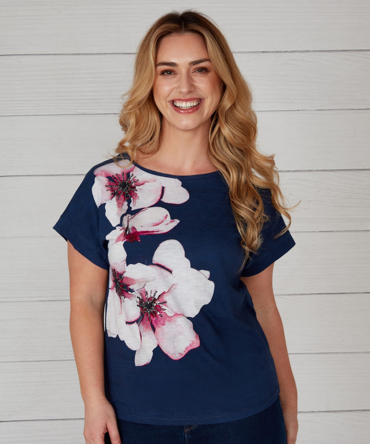 First Avenue Detailed T-Shirt