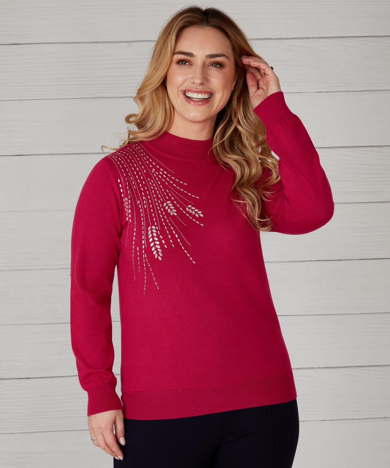 First Avenue Detailed Jumper