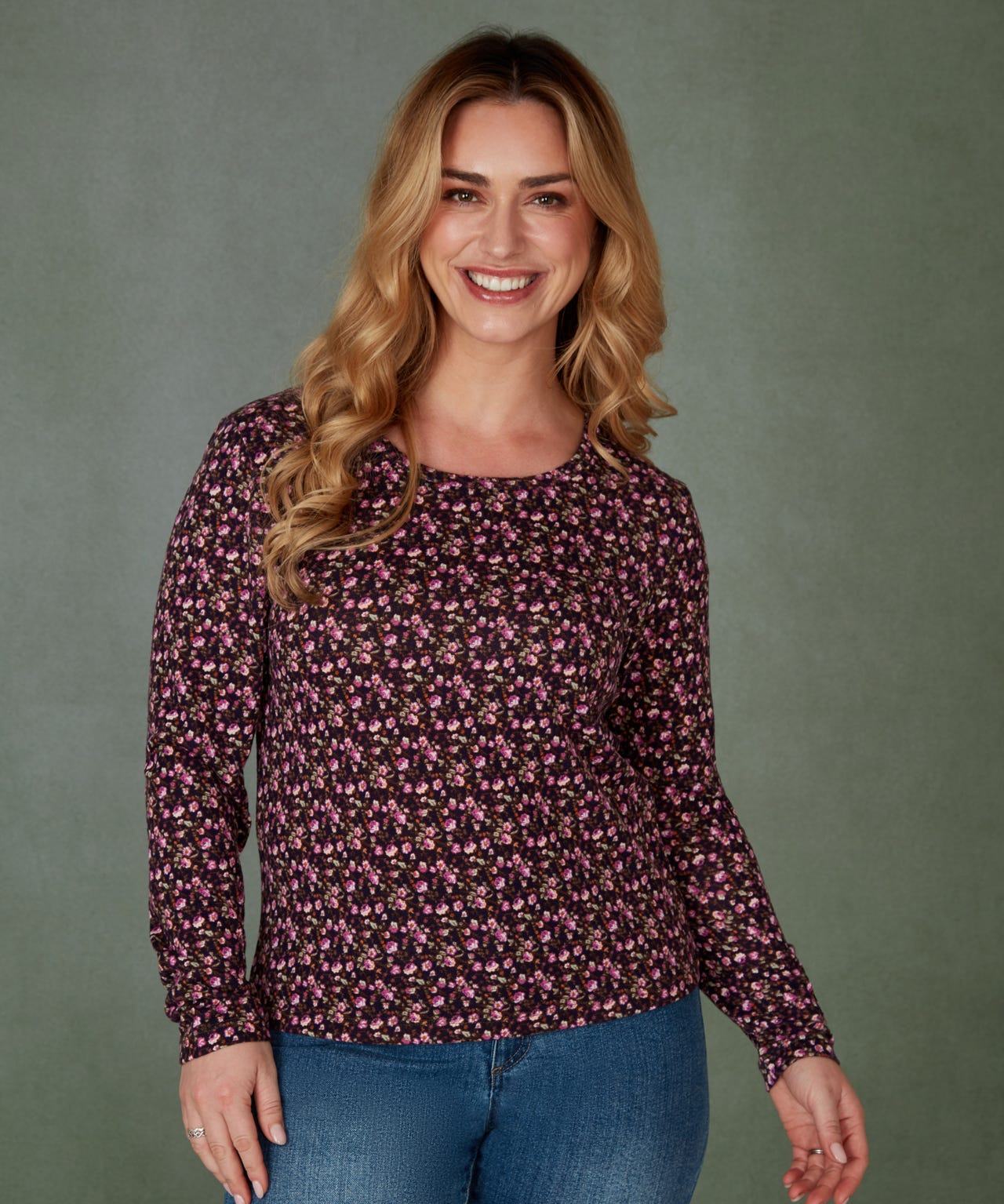 First Avenue Printed Top