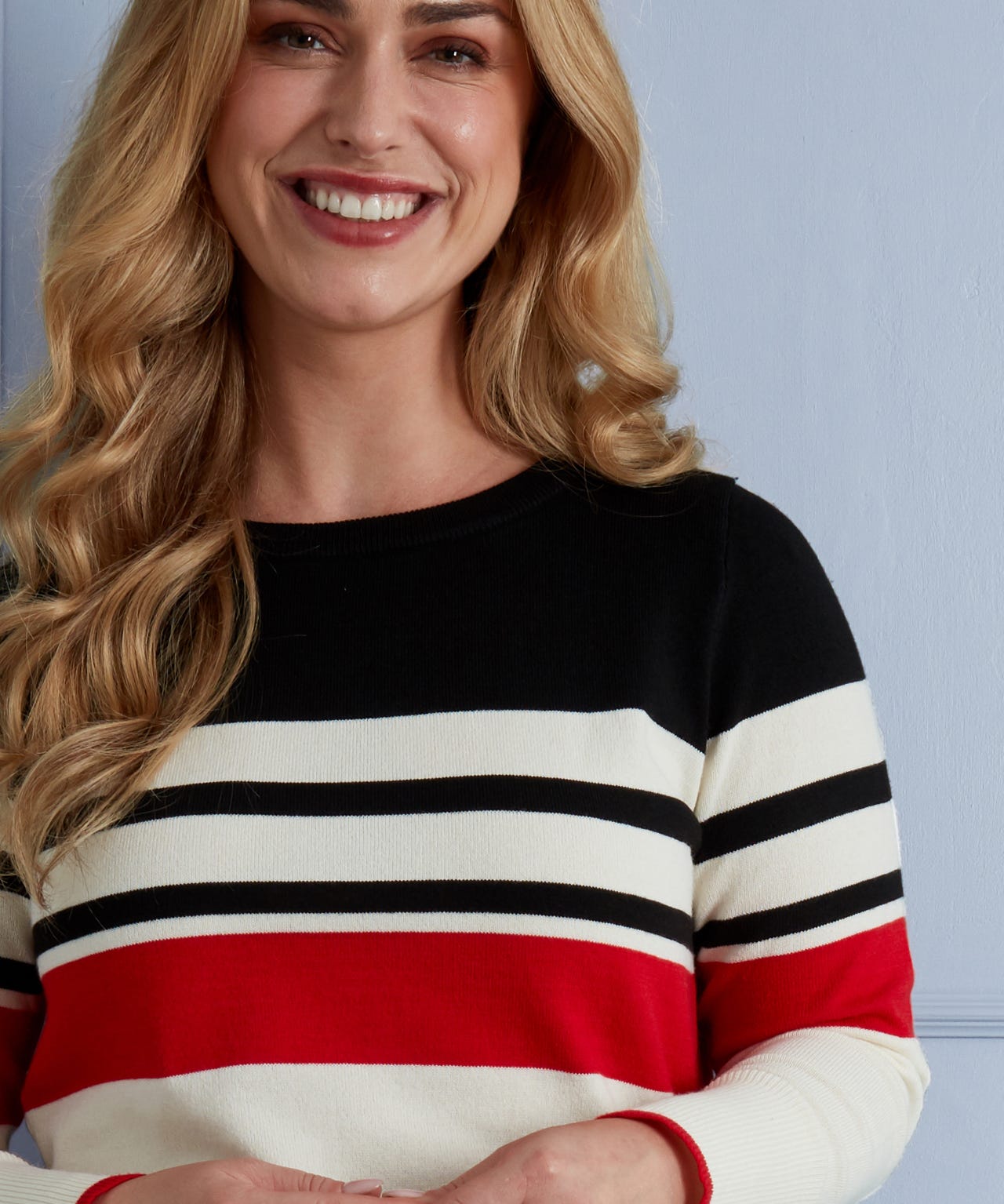 First Avenue Stripe Jumper