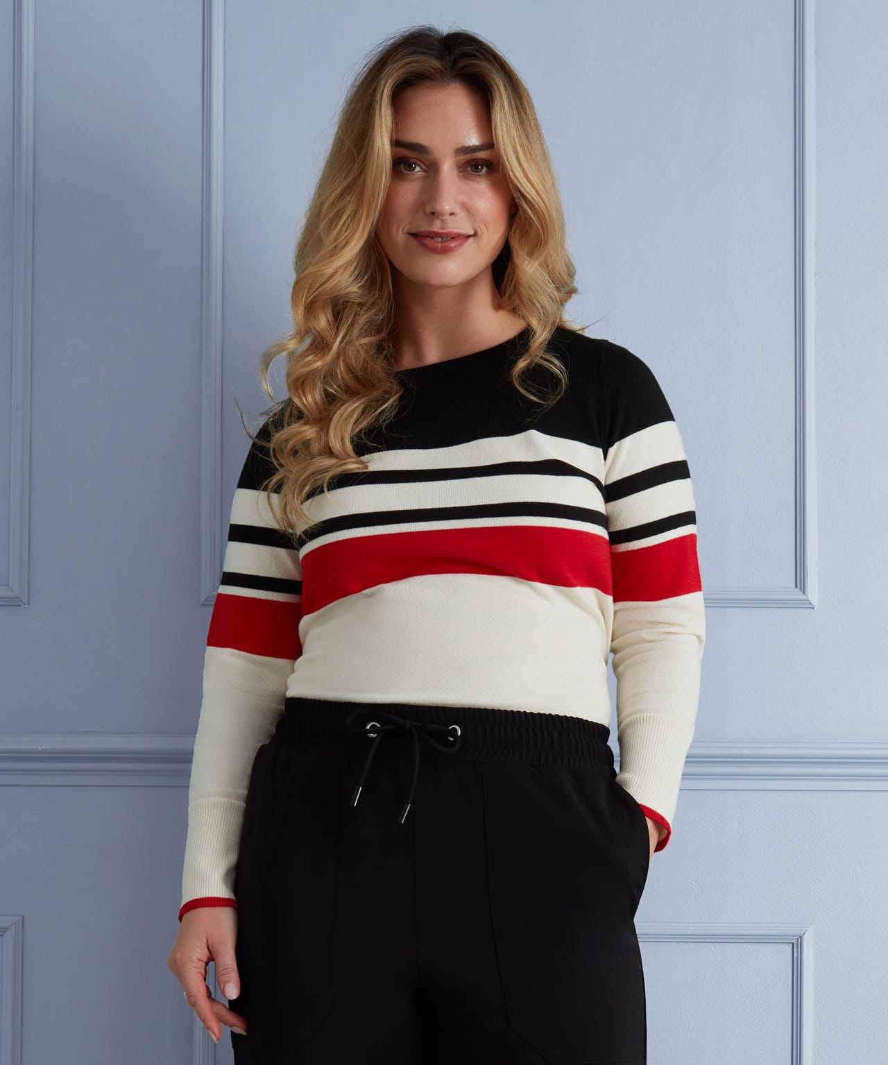 First Avenue Stripe Jumper