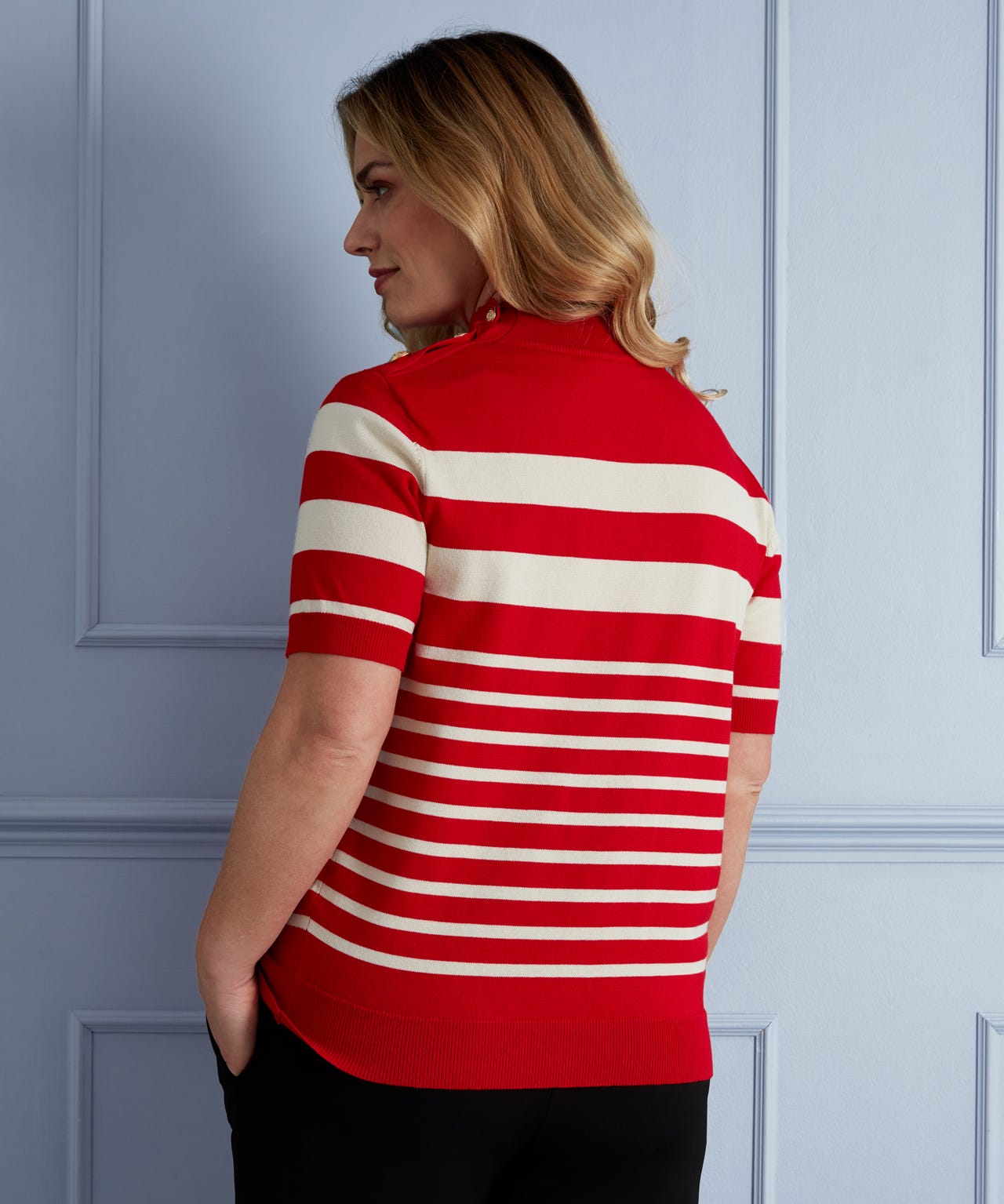 First Avenue Stripe Jumper