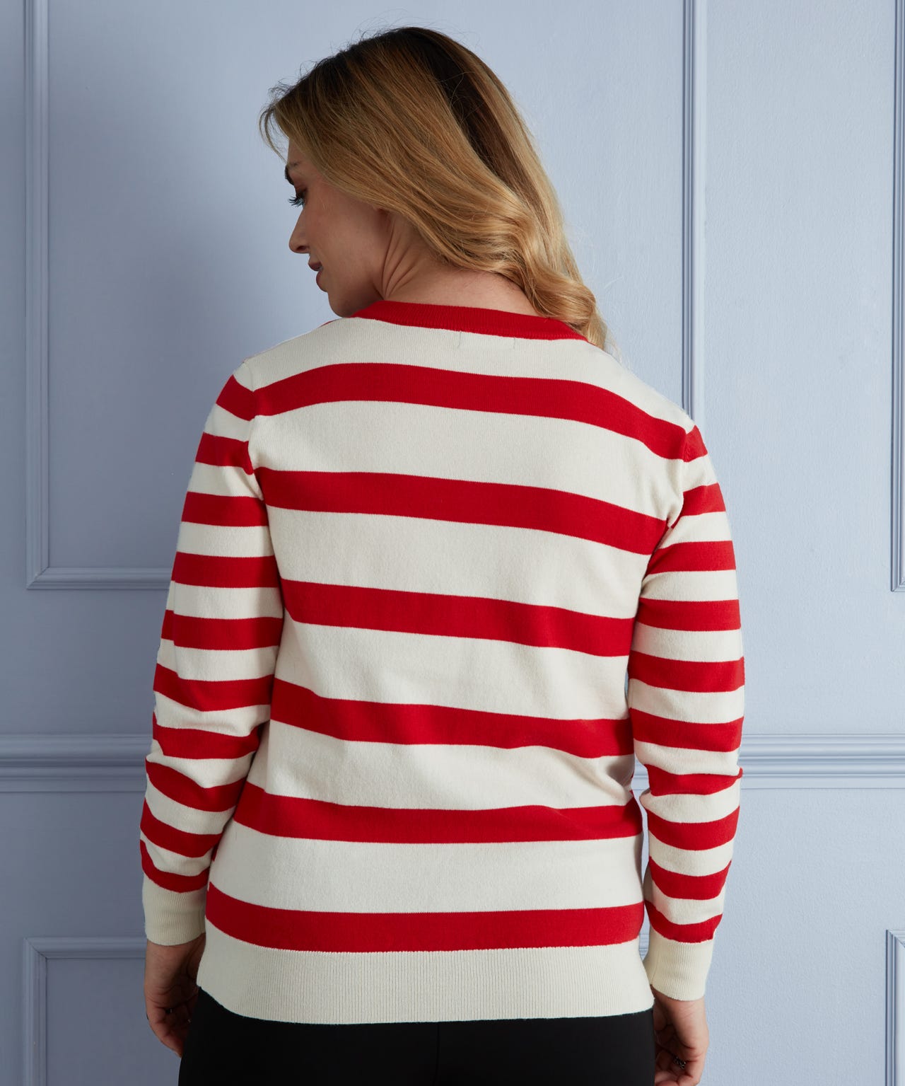 First Avenue Stripe Cardigan