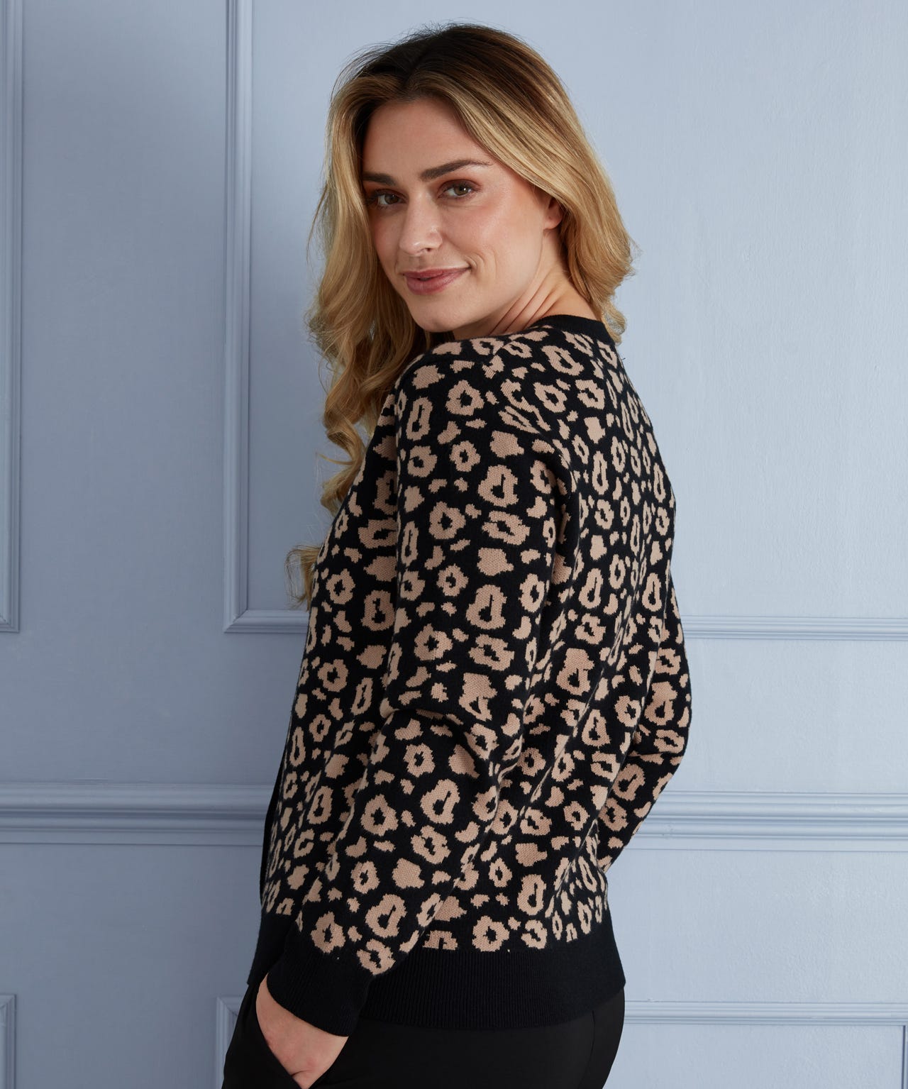 First Avenue Leopard Cardigan