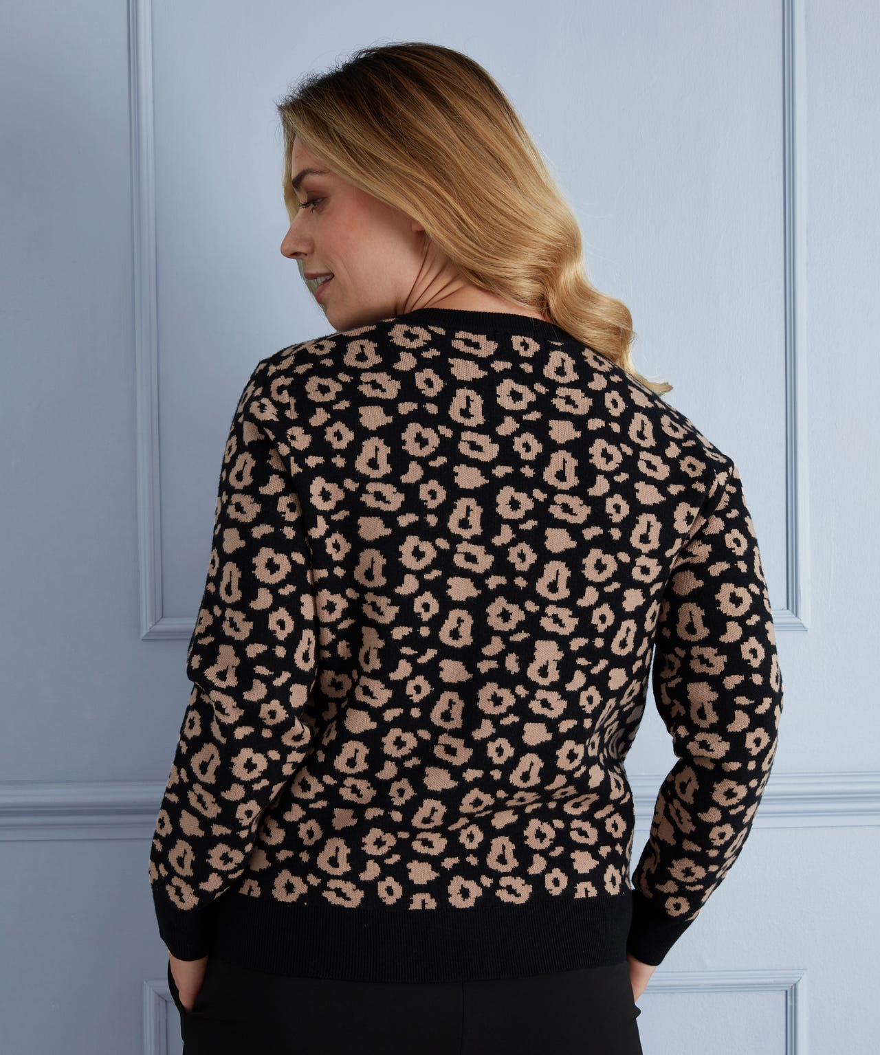 First Avenue Leopard Cardigan