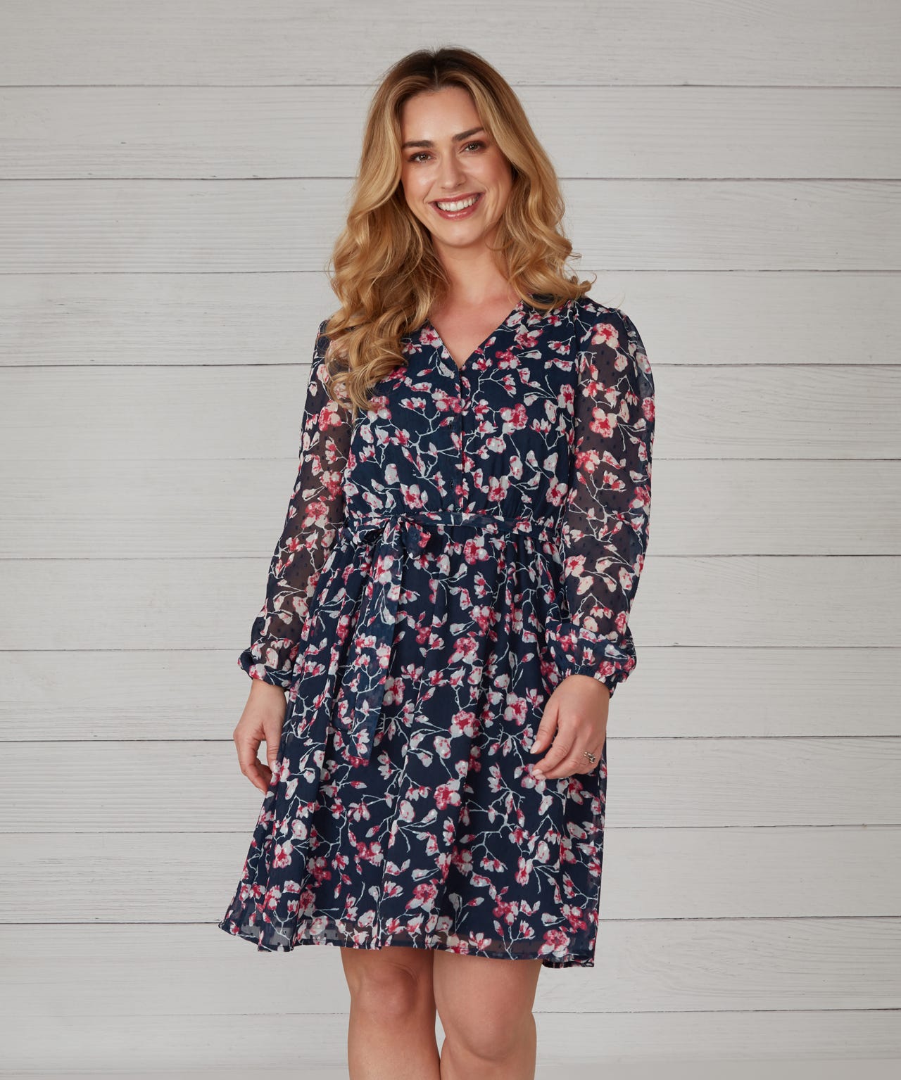 First Avenue Printed Dress