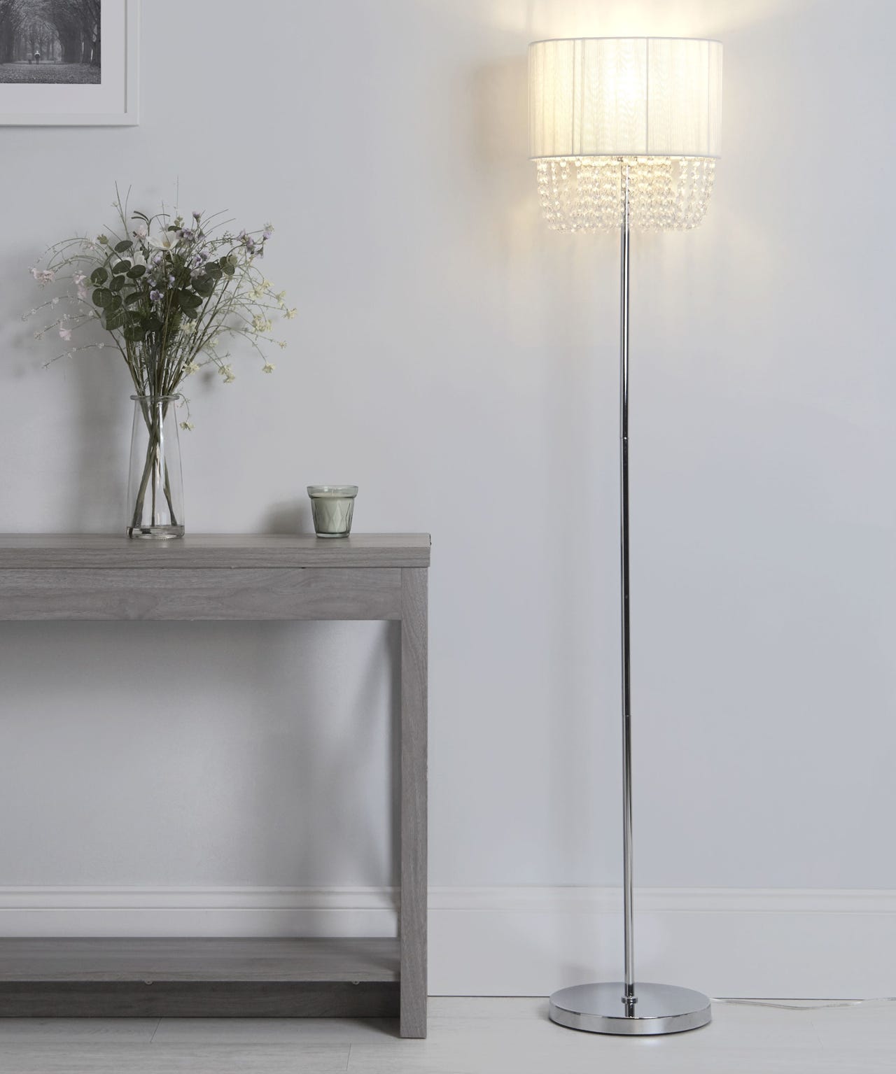 Droplet Shade Floor Lamp