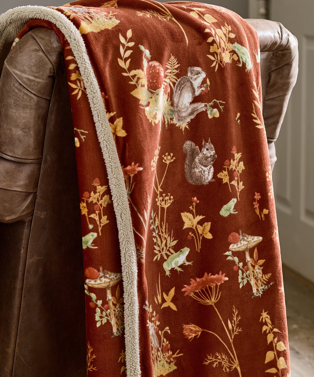 Autumnal Woodland Throw