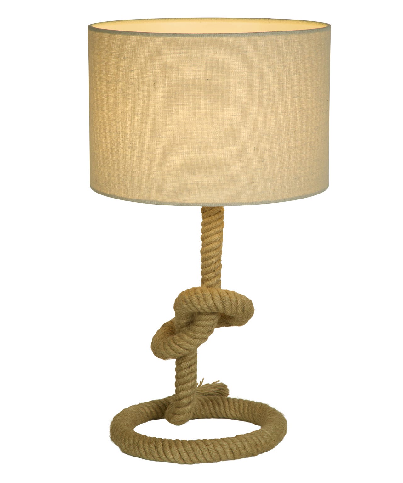 Knotted Rope Lamp