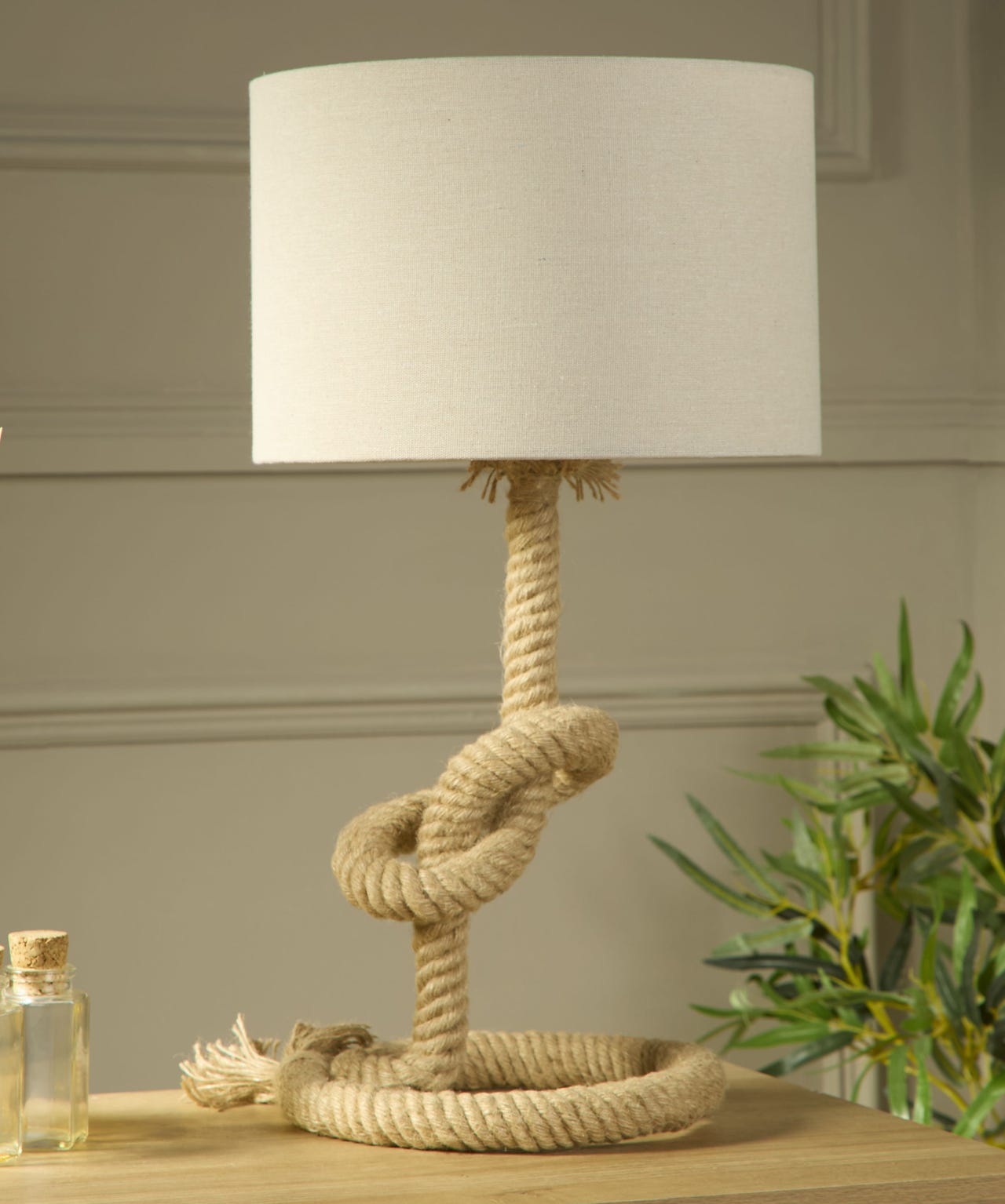 Knotted Rope Lamp