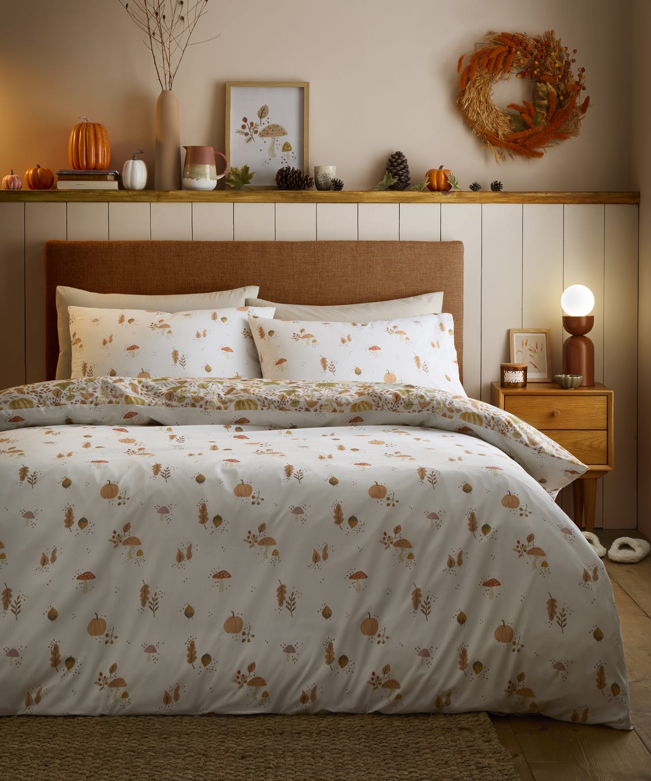 Autumn Foliage Duvet Set