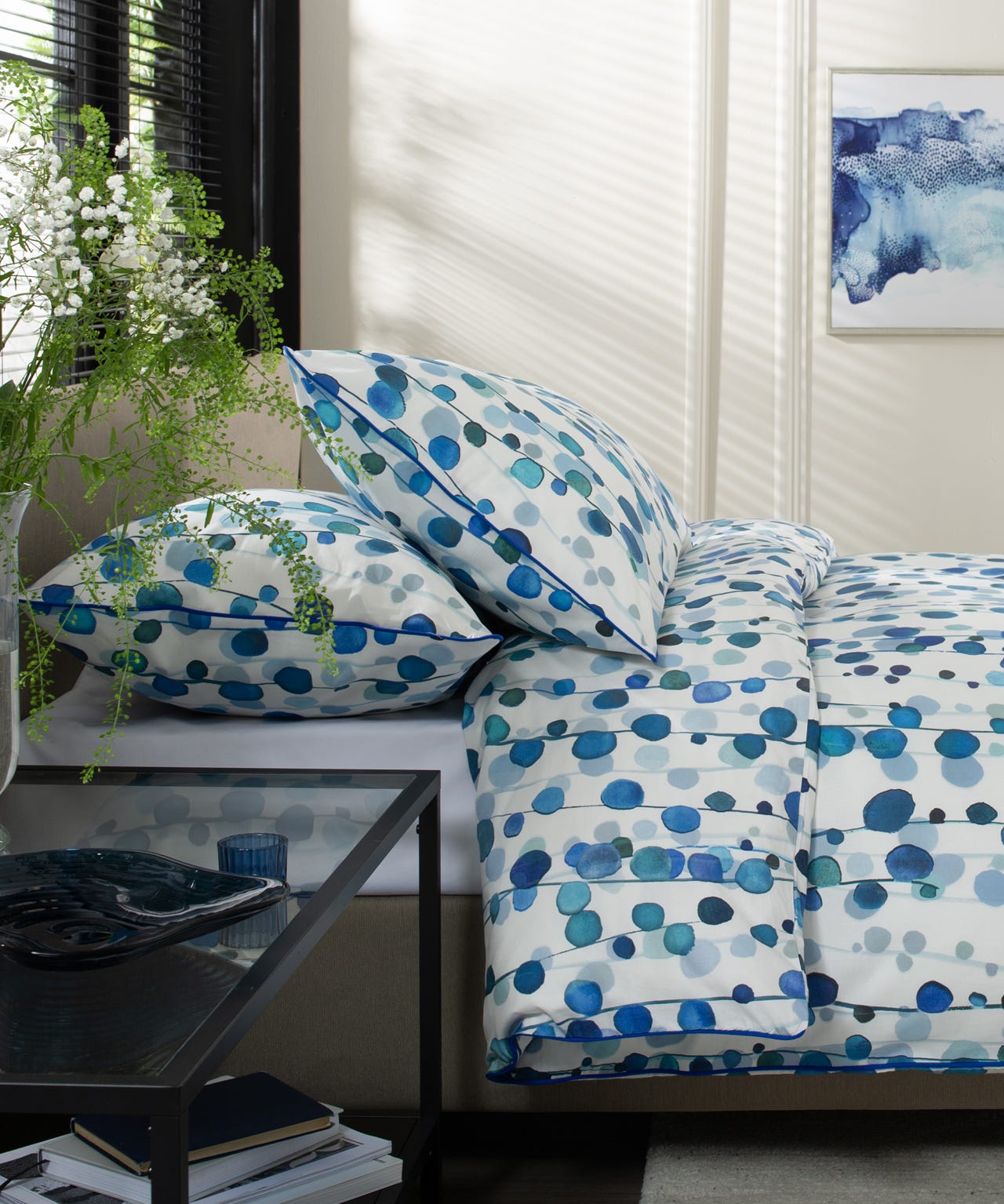 Deyongs Strings of Pearls Duvet Set