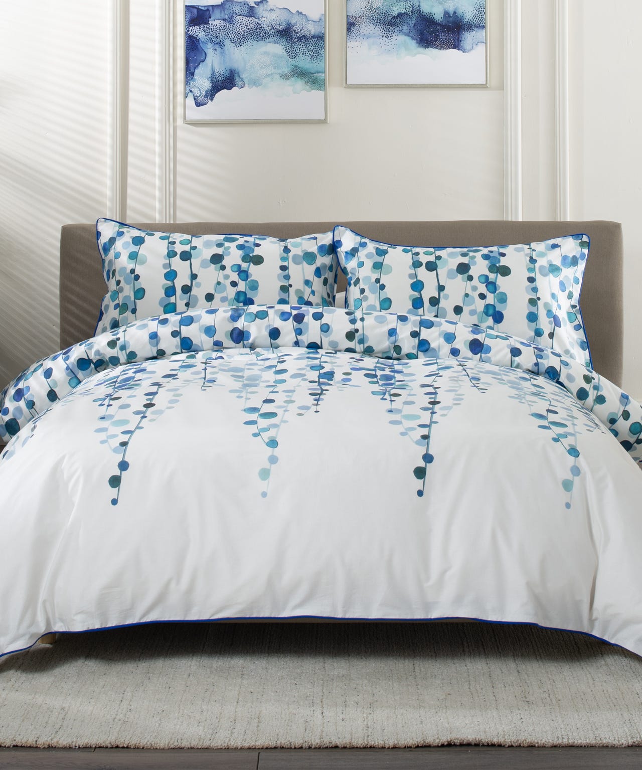 Deyongs Strings of Pearls Duvet Set
