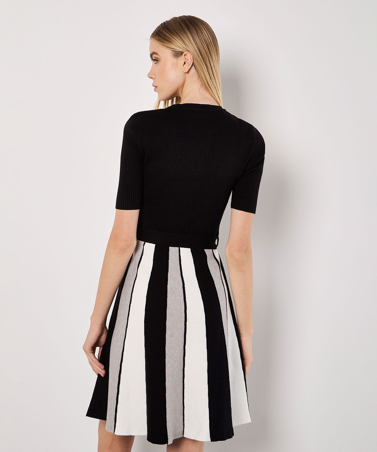 Apricot Knitted Dress