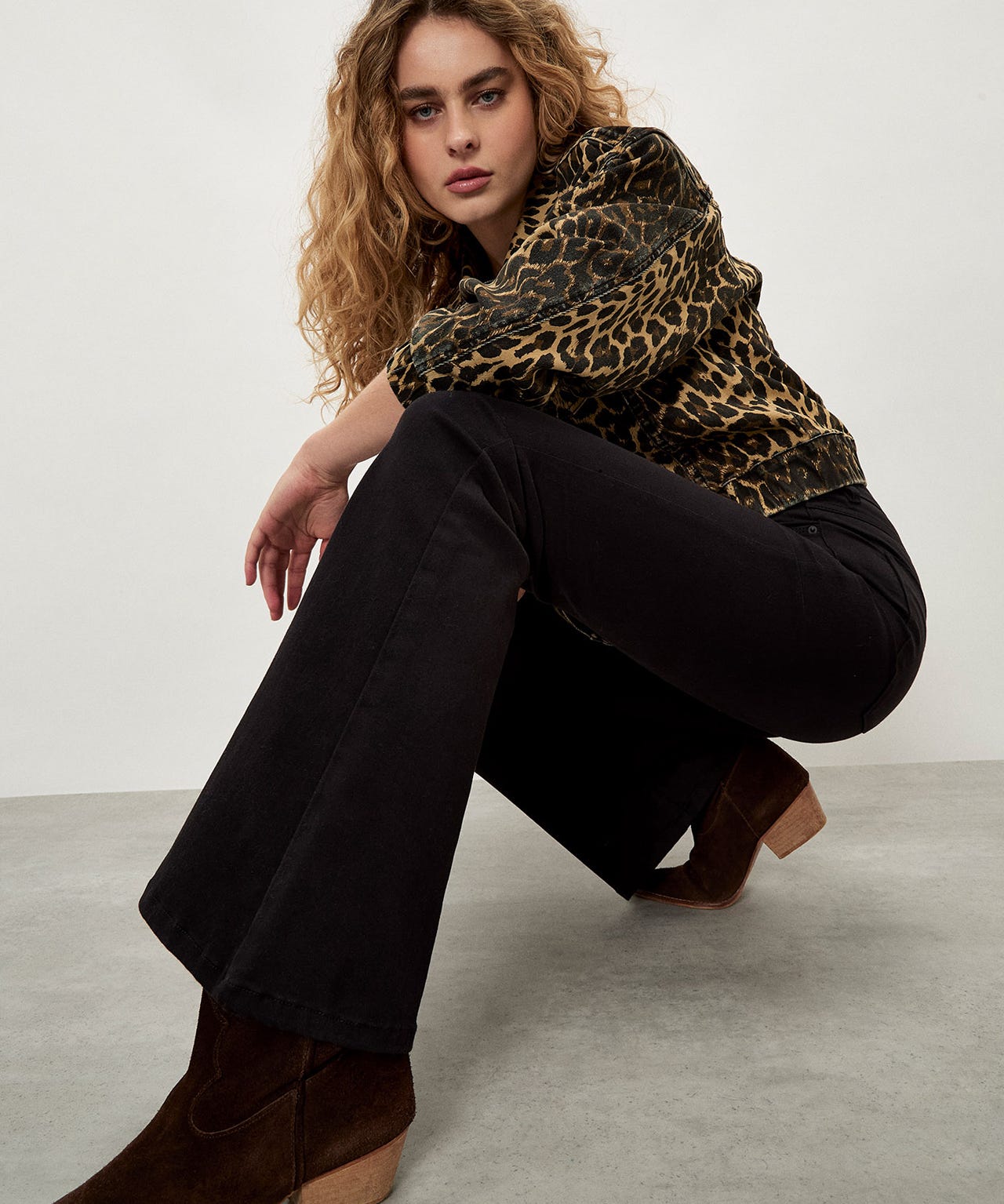 Apricot Lola Flare Jean