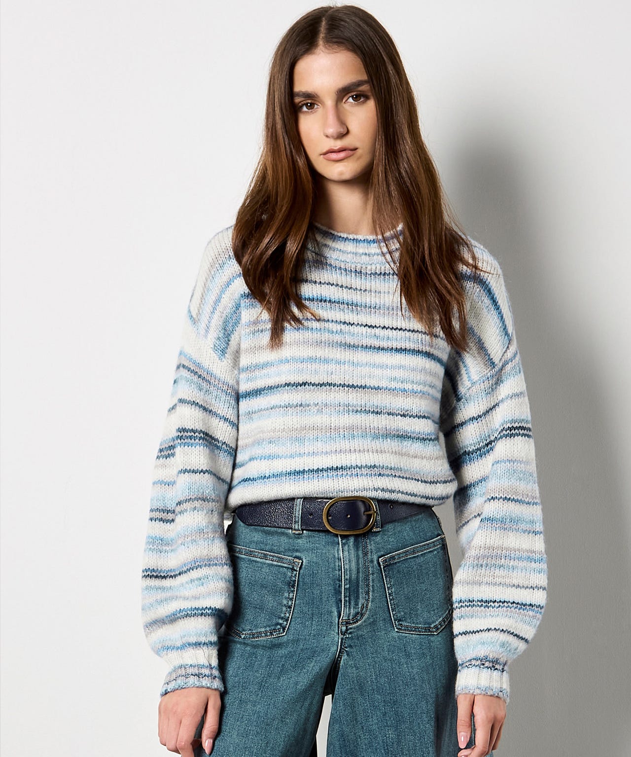 Apricot Stripe Jumper